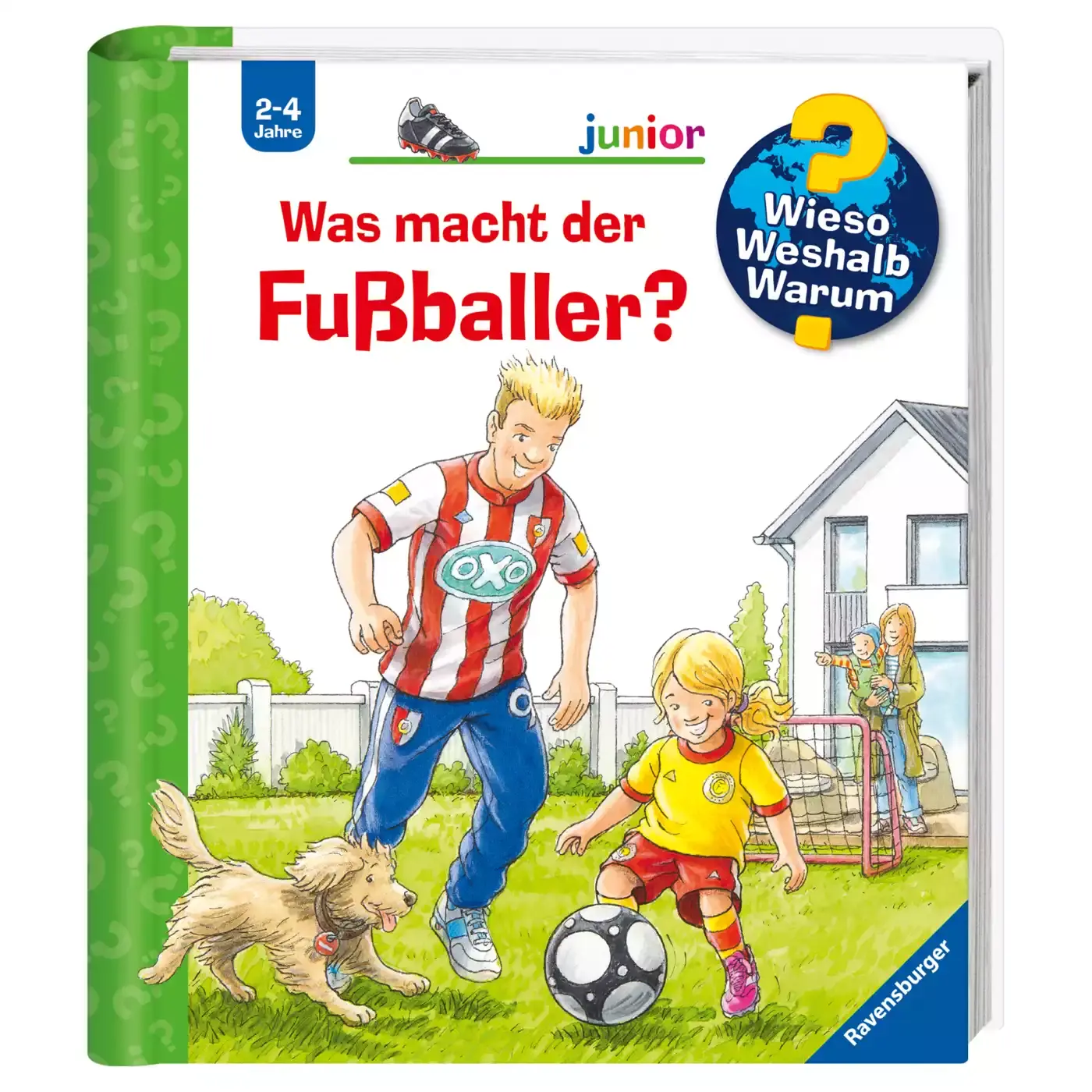 WWW junior: Was macht der Fußballer? Ravensburger Grün 2000578897604 3