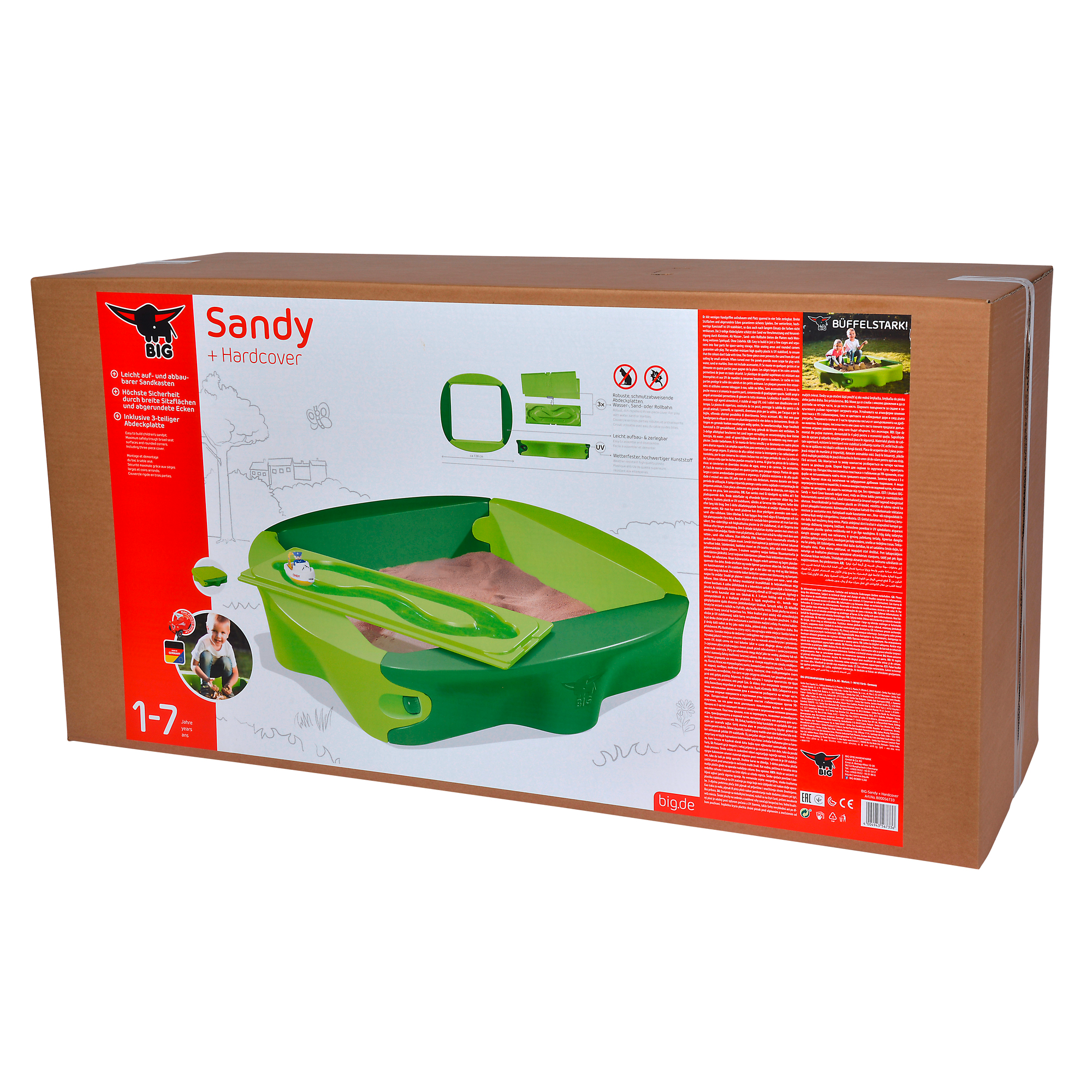 Sandkasten, BIG – Produktansicht