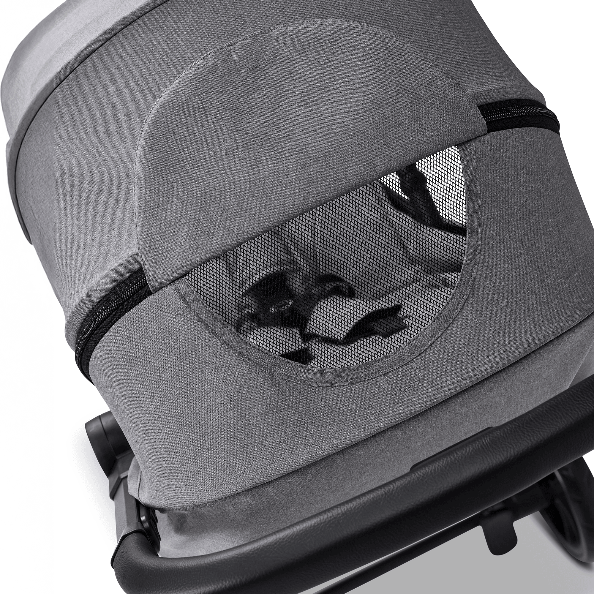 Buggys mit Liegefunktion, MOON, Grau – Produktansicht