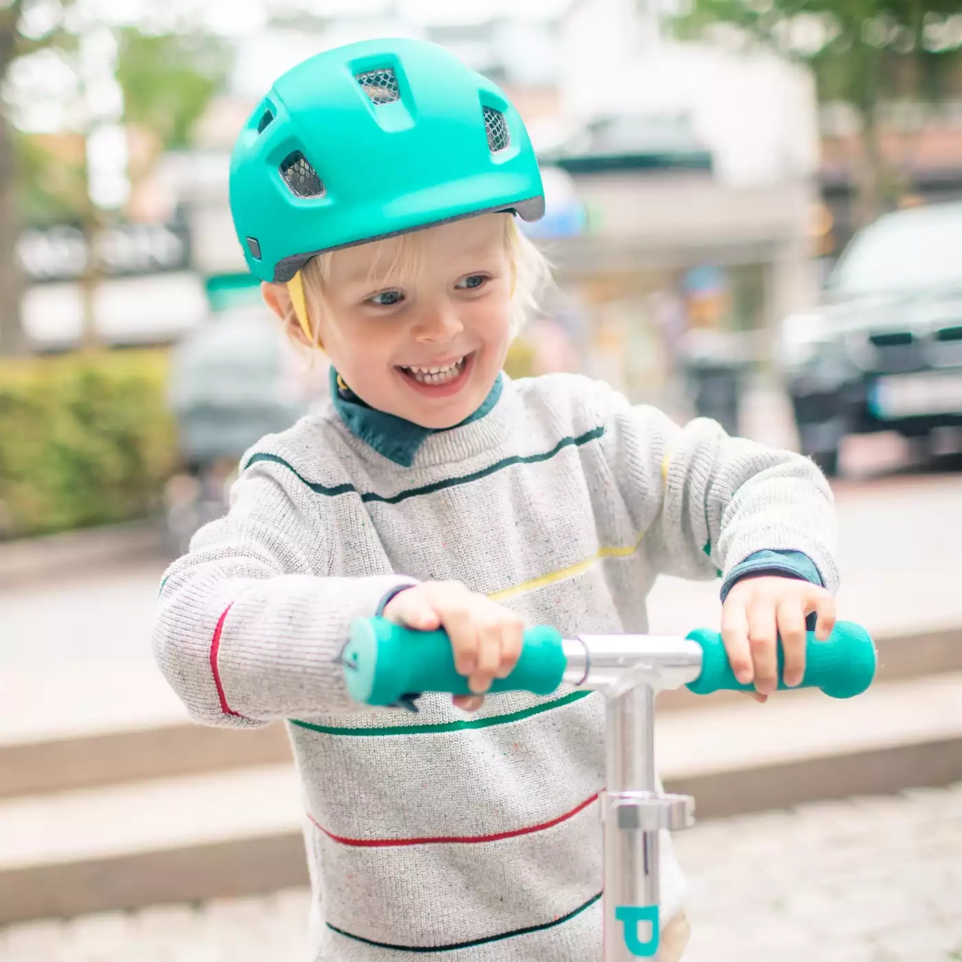 Fahrradhelme, hamax, Blau – Produktansicht
