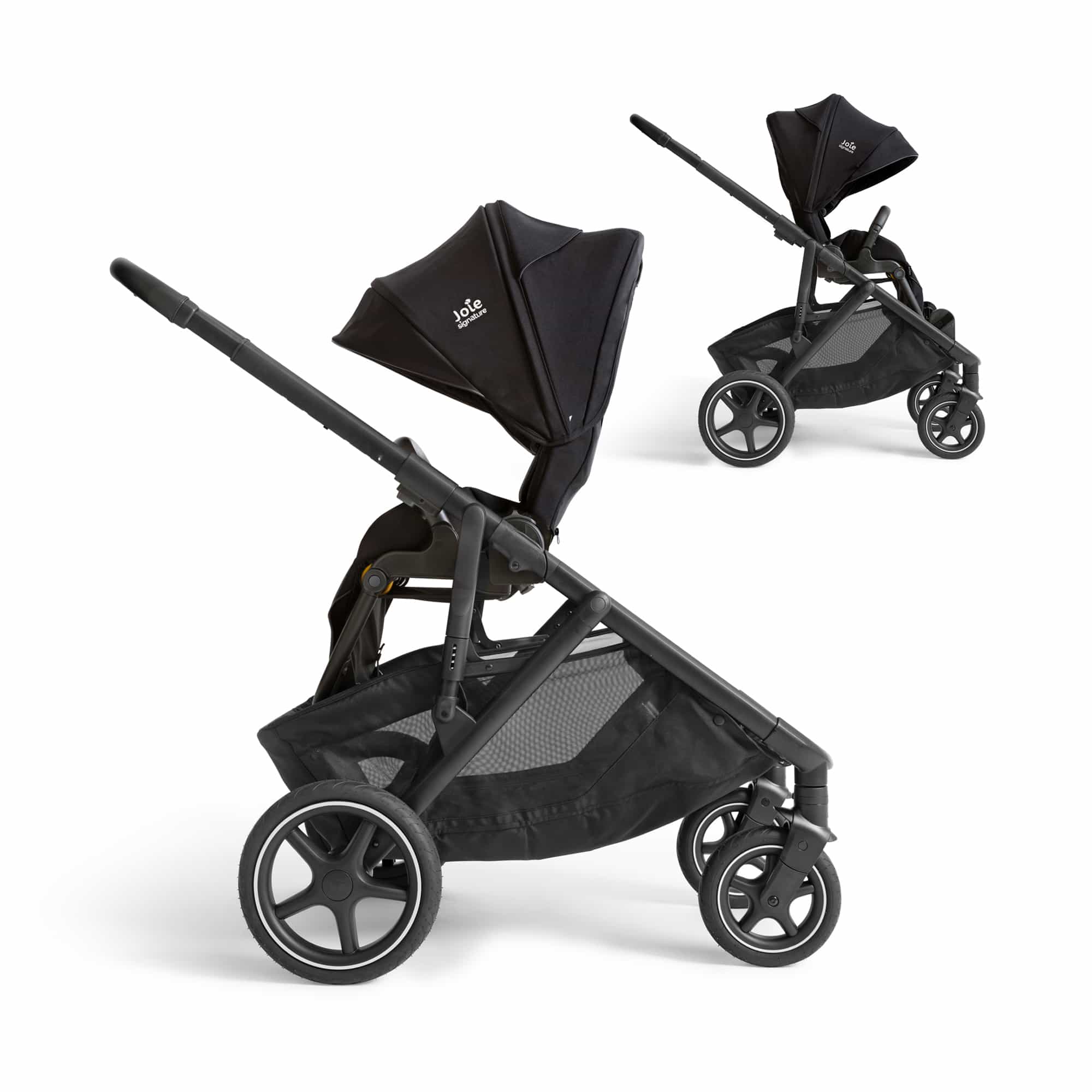 Kombi-Kinderwagen, Joie signature, Schwarz – Produktansicht