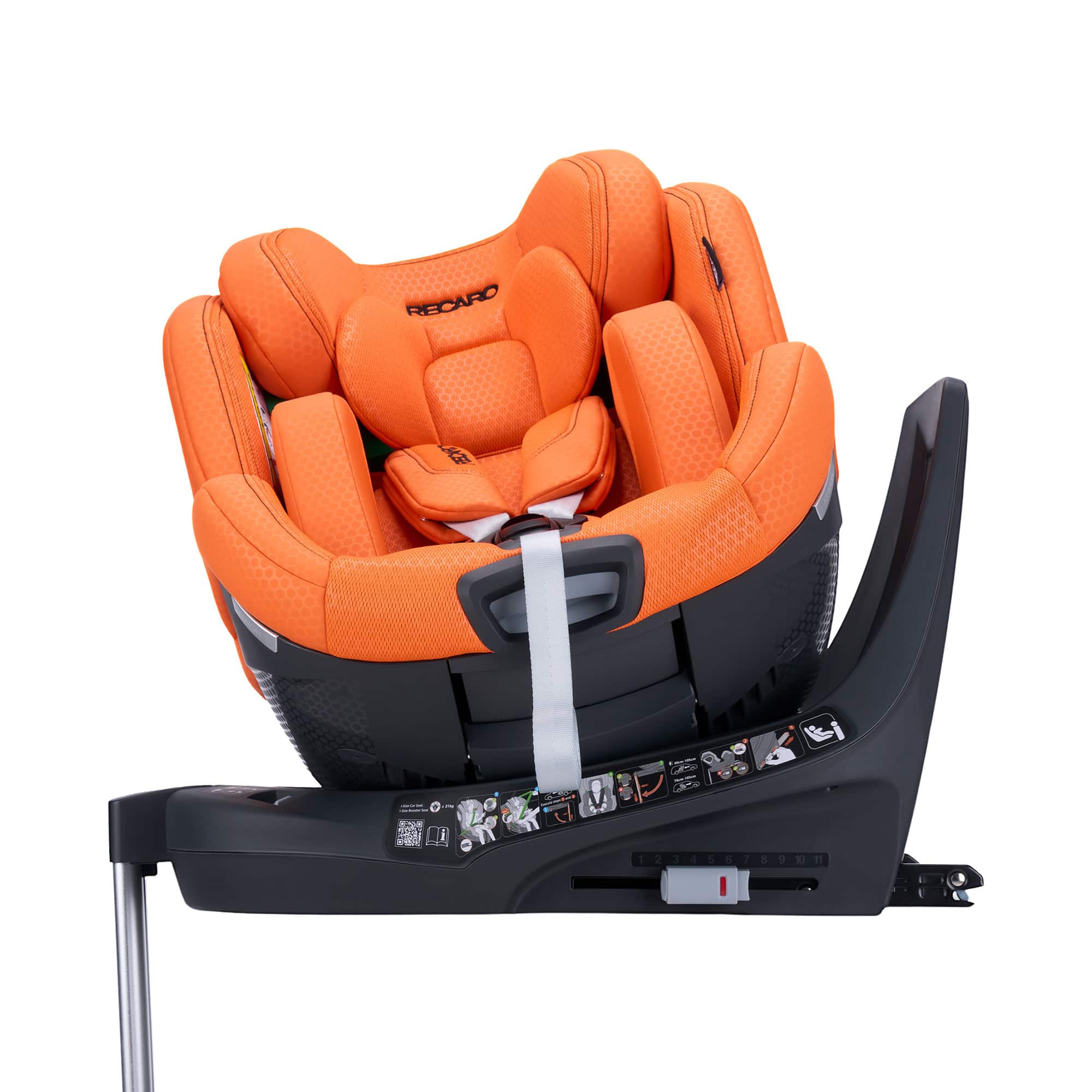 Reboarder 0-18 kg, Gruppe 0+/1, RECARO, Orange – Produktansicht