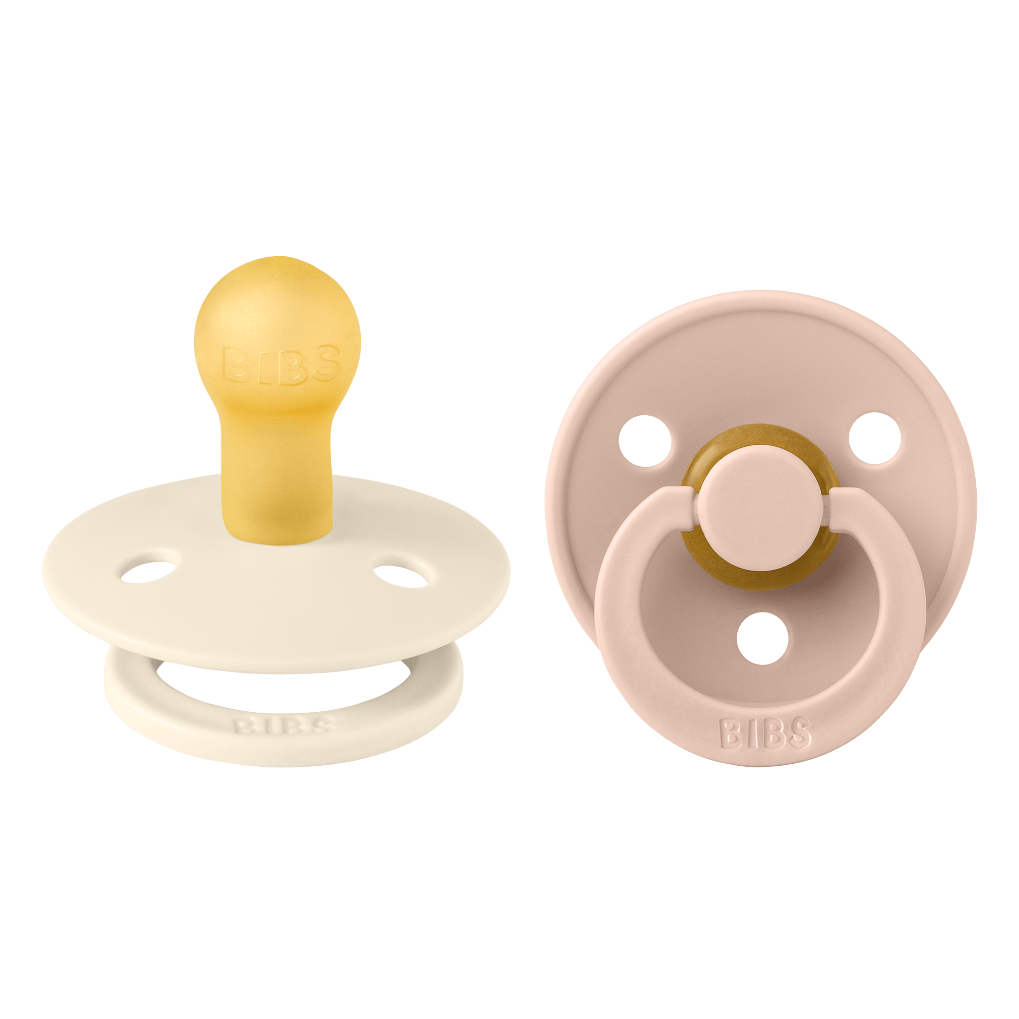 Schnuller, BIBS, Beige – Besonderheit: Naturkautschuklatex bietet eine hautähnliche Weichheit
