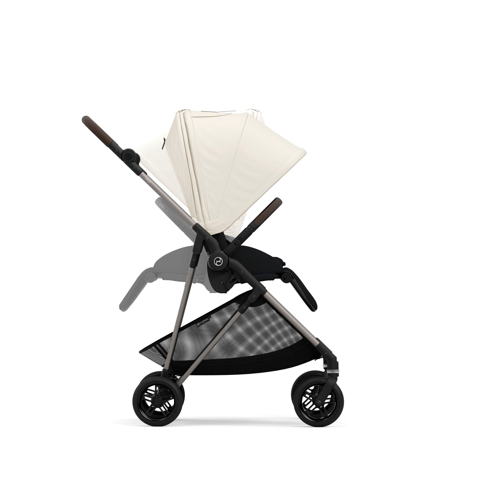 Kombi-Kinderwagen, cybex, Weiß – Produktansicht