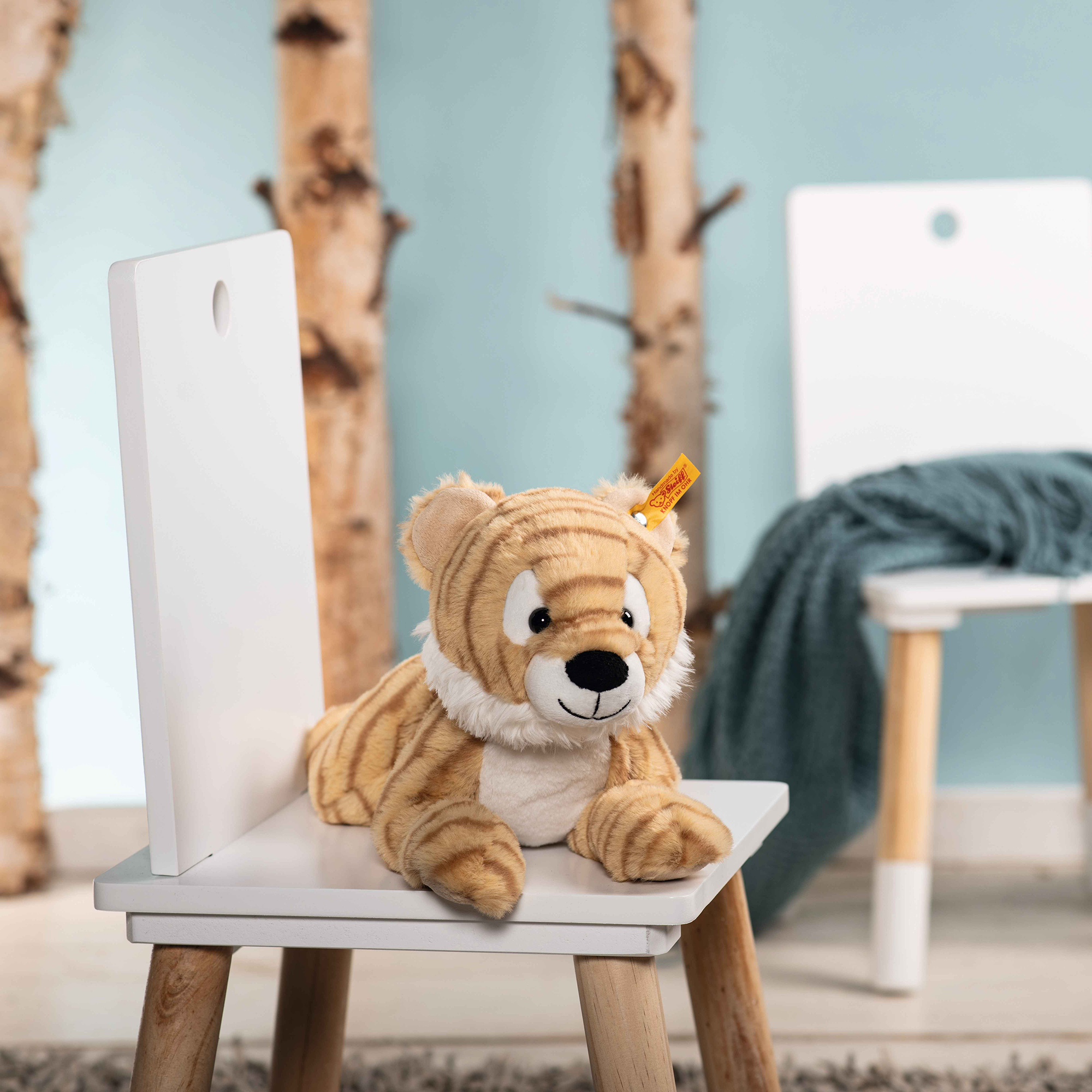 Kuscheltiere, Steiff, Beige – Besonderheit: ideal zum Schmusen und Liebhaben