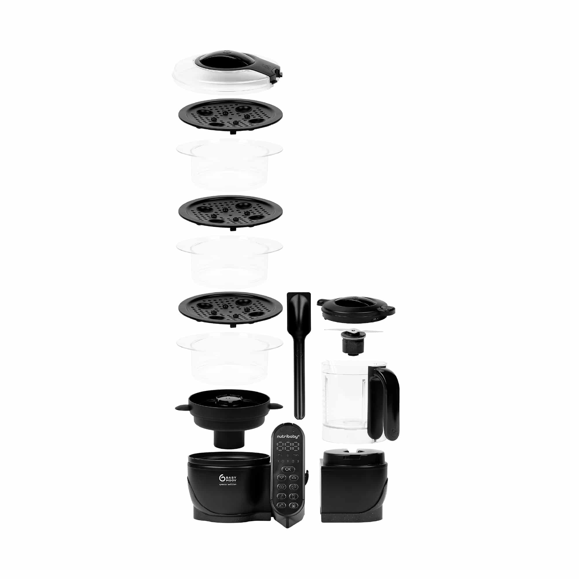 Babykostwärmer, babymoov, Schwarz – Produktansicht