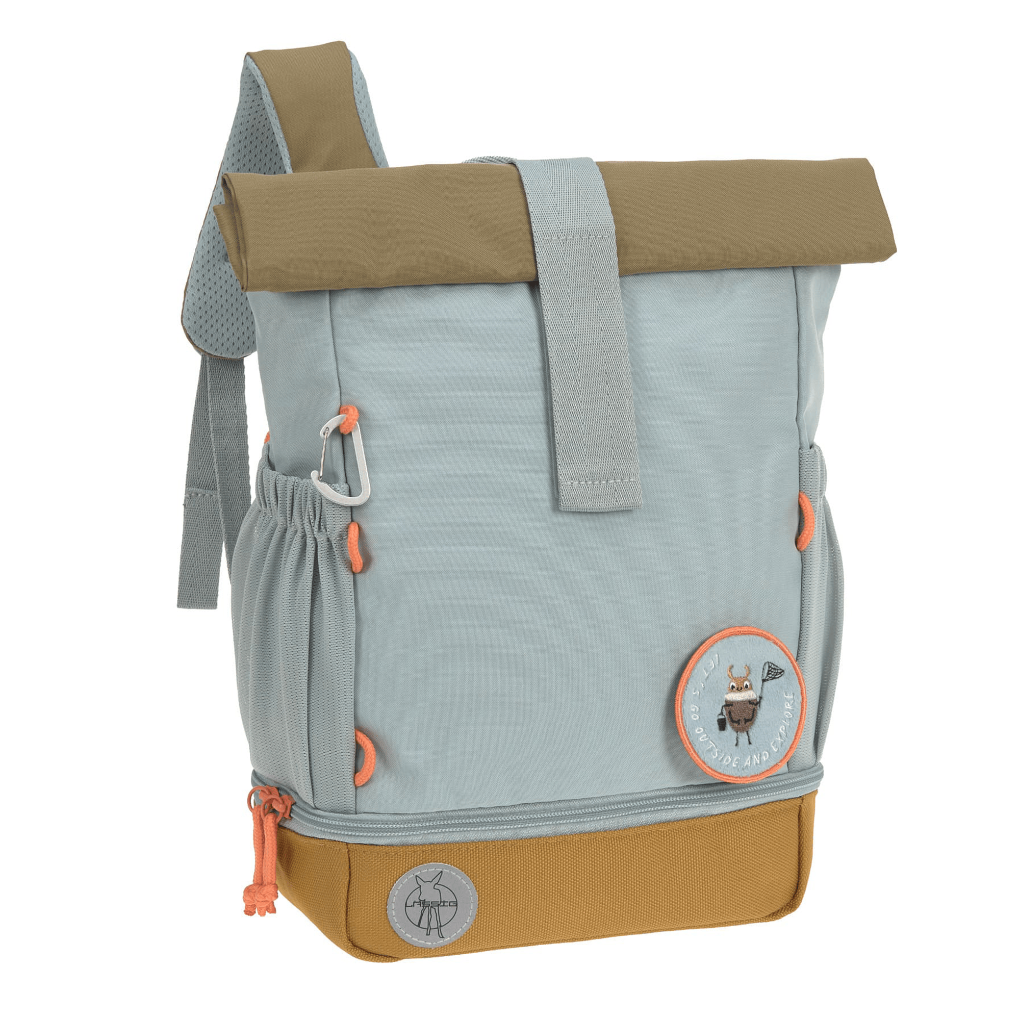 Kinderrucksäcke, LÄSSIG, Blau – Produktansicht