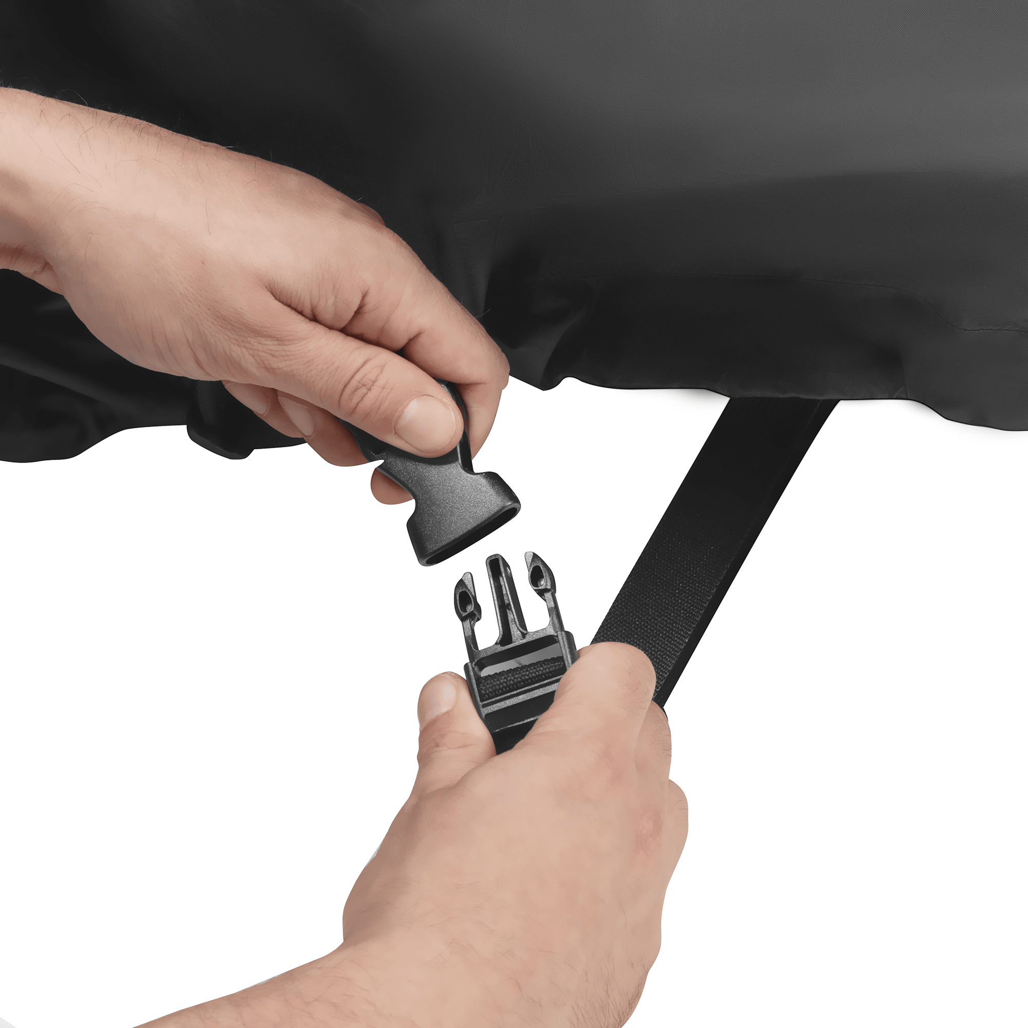 Fahrradanhänger Zubehör, LITTLE ONE, Schwarz – Produktansicht