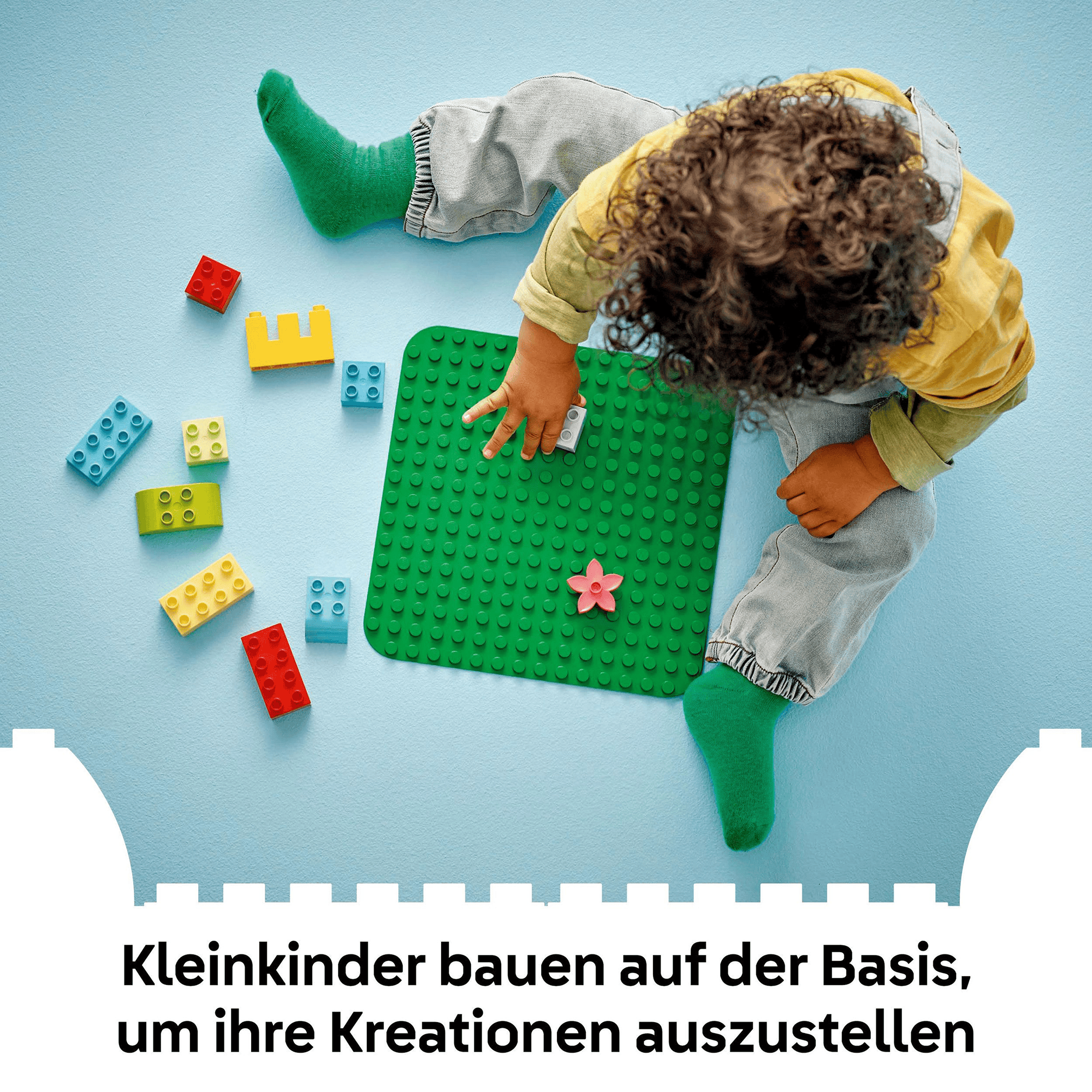 Konstruktionsspielzeug, LEGO, Grün – Produktansicht