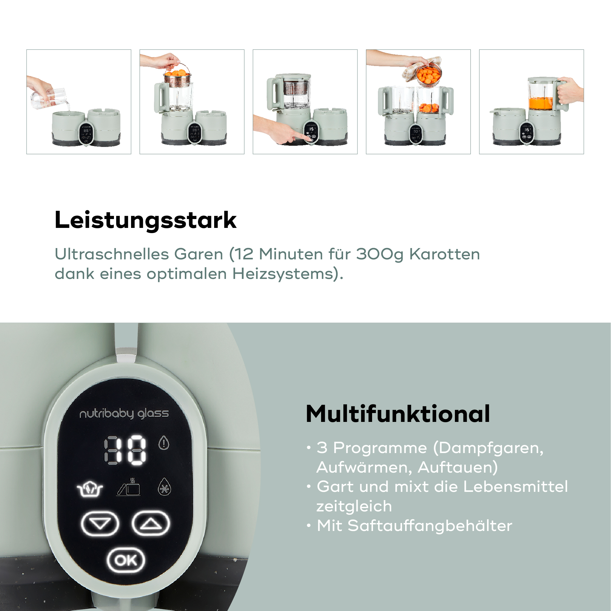 Nahrungsbehälter, babymoov – Produktansicht