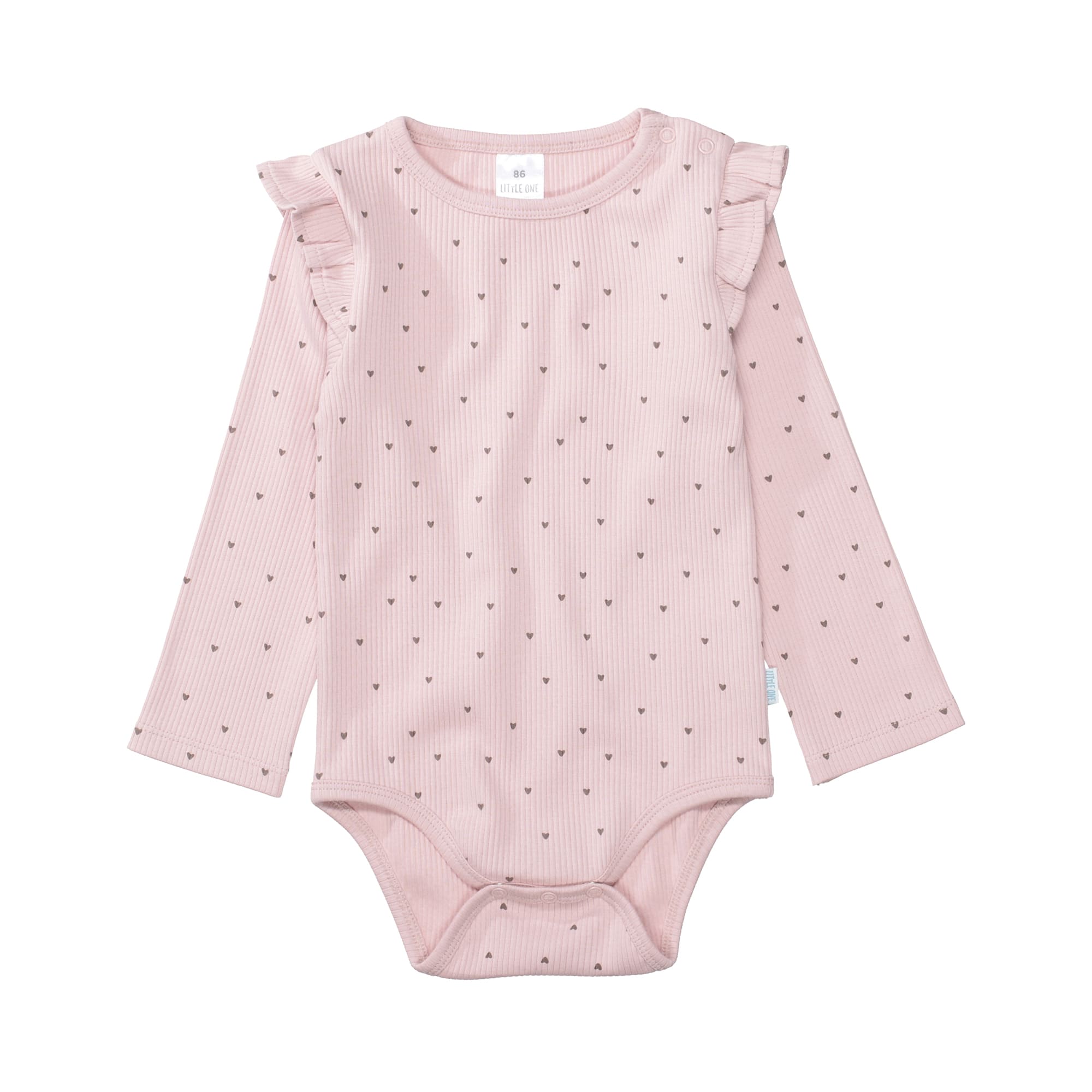 Langarmbodys, LITTLE ONE, Pink – Produktansicht