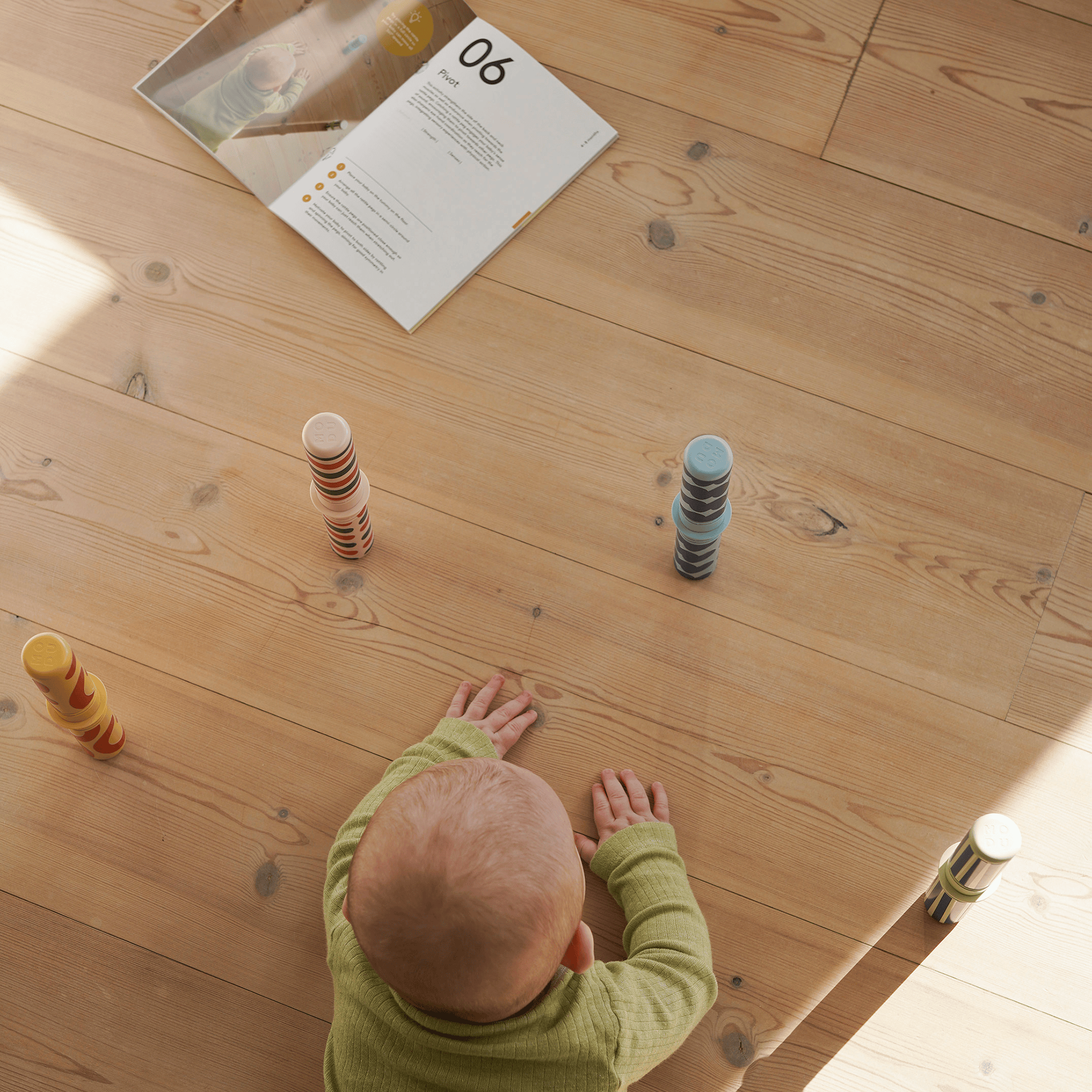Bausteine, MODU, Orange – Produktansicht