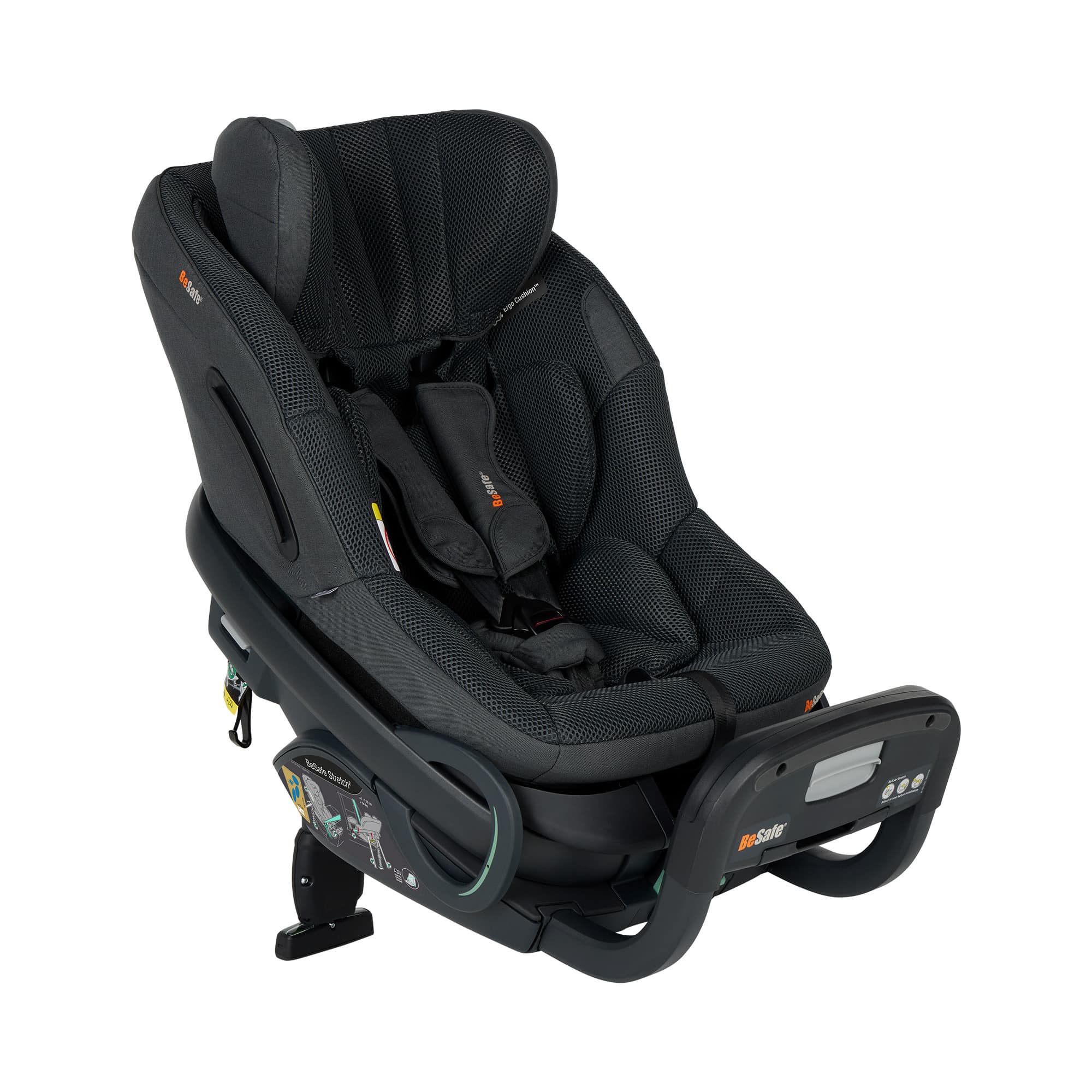 Kindersitze 9-36 kg, Gruppe 1/2/3, BeSafe, Grau – Produktansicht