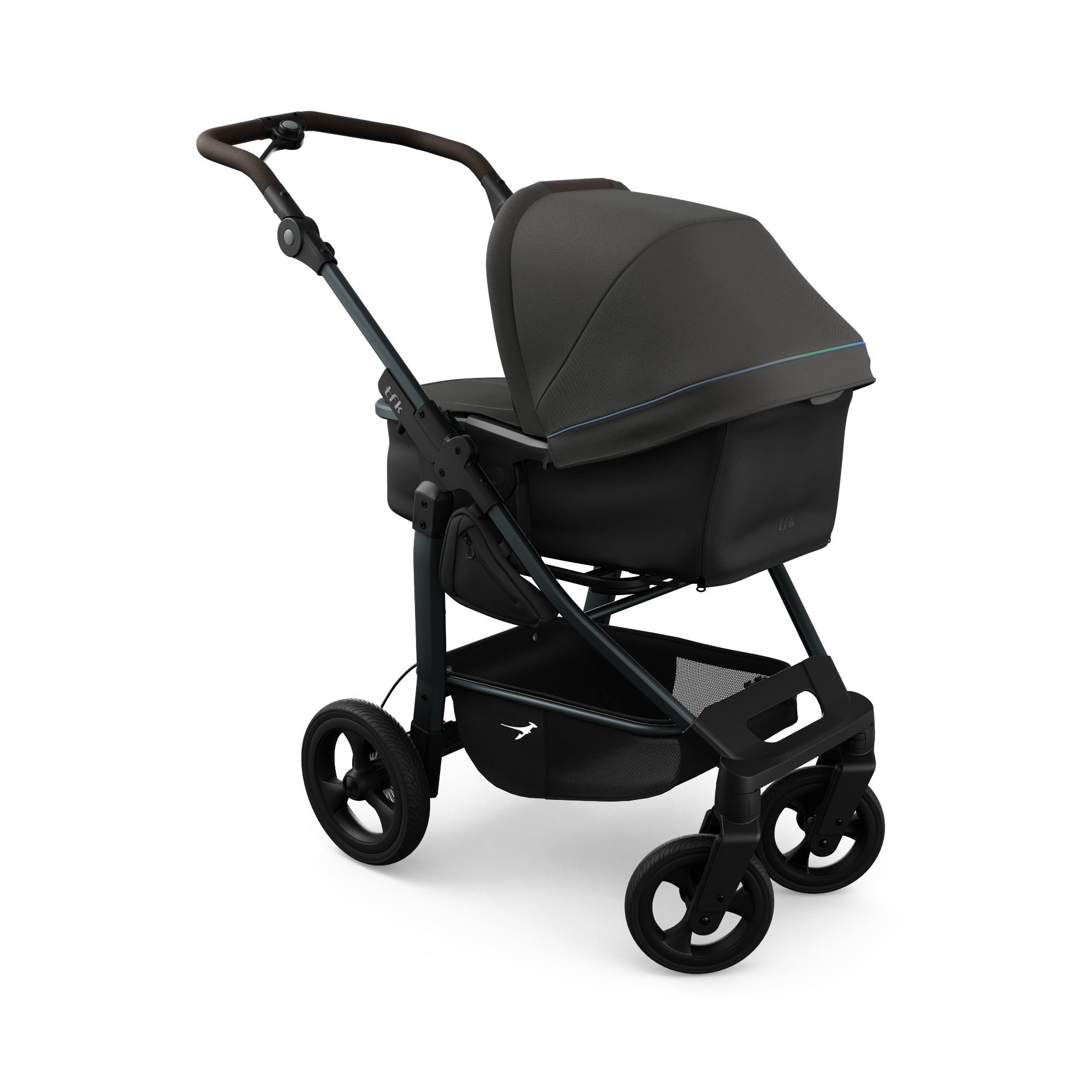 Kombi-Kinderwagen, tfk, Grau – Produktansicht