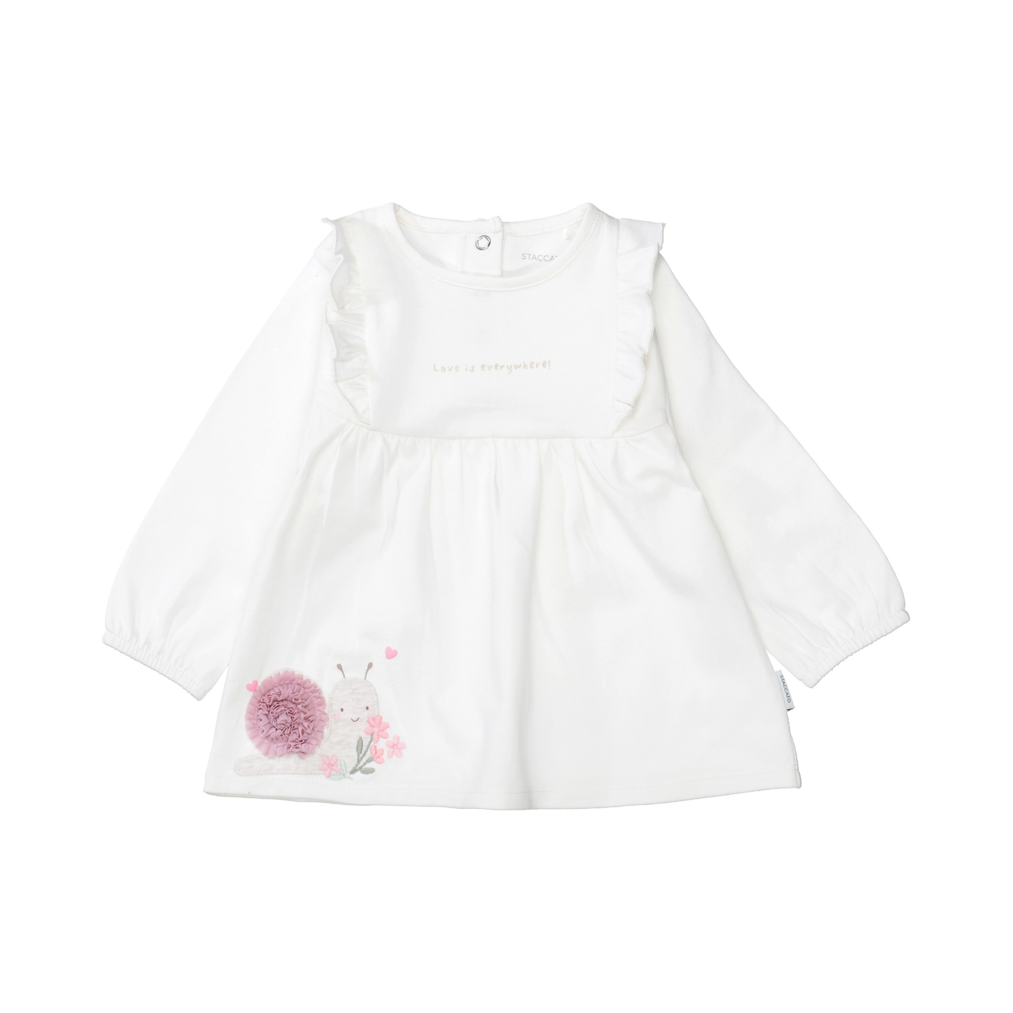 Langarmshirts, STACCATO, Weiß – Produktansicht