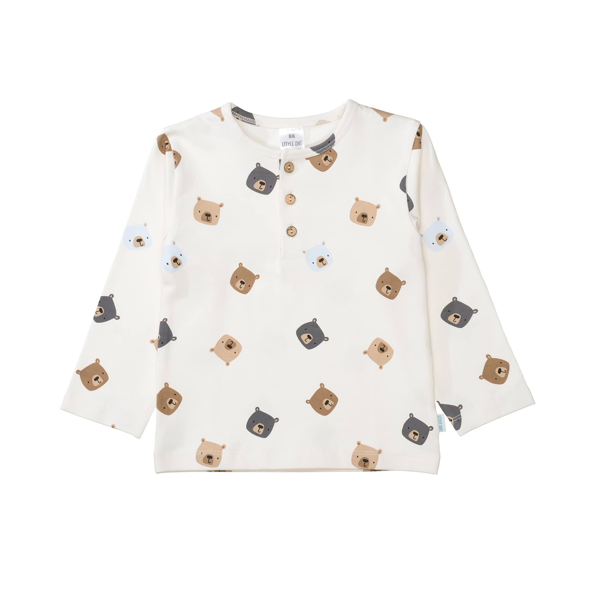 Langarmshirts, LITTLE ONE, Beige – Produktansicht