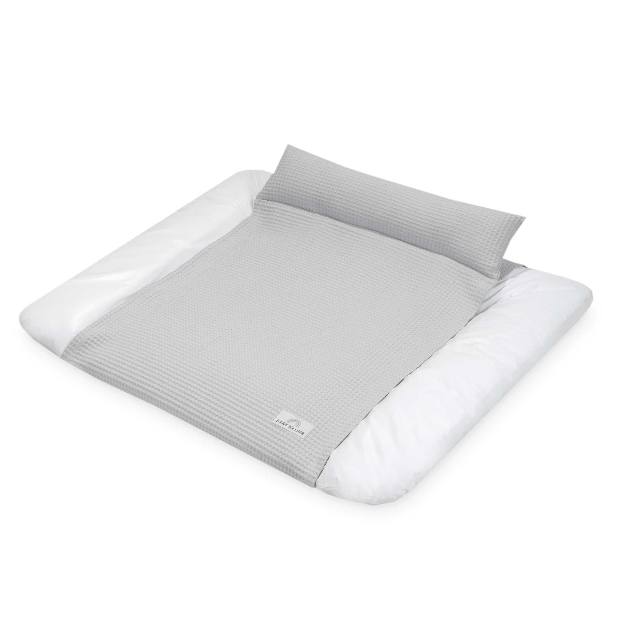 Bezug Loop Comfy Waffelpiqué Light Grey Zöllner Grau 2000585569204 2