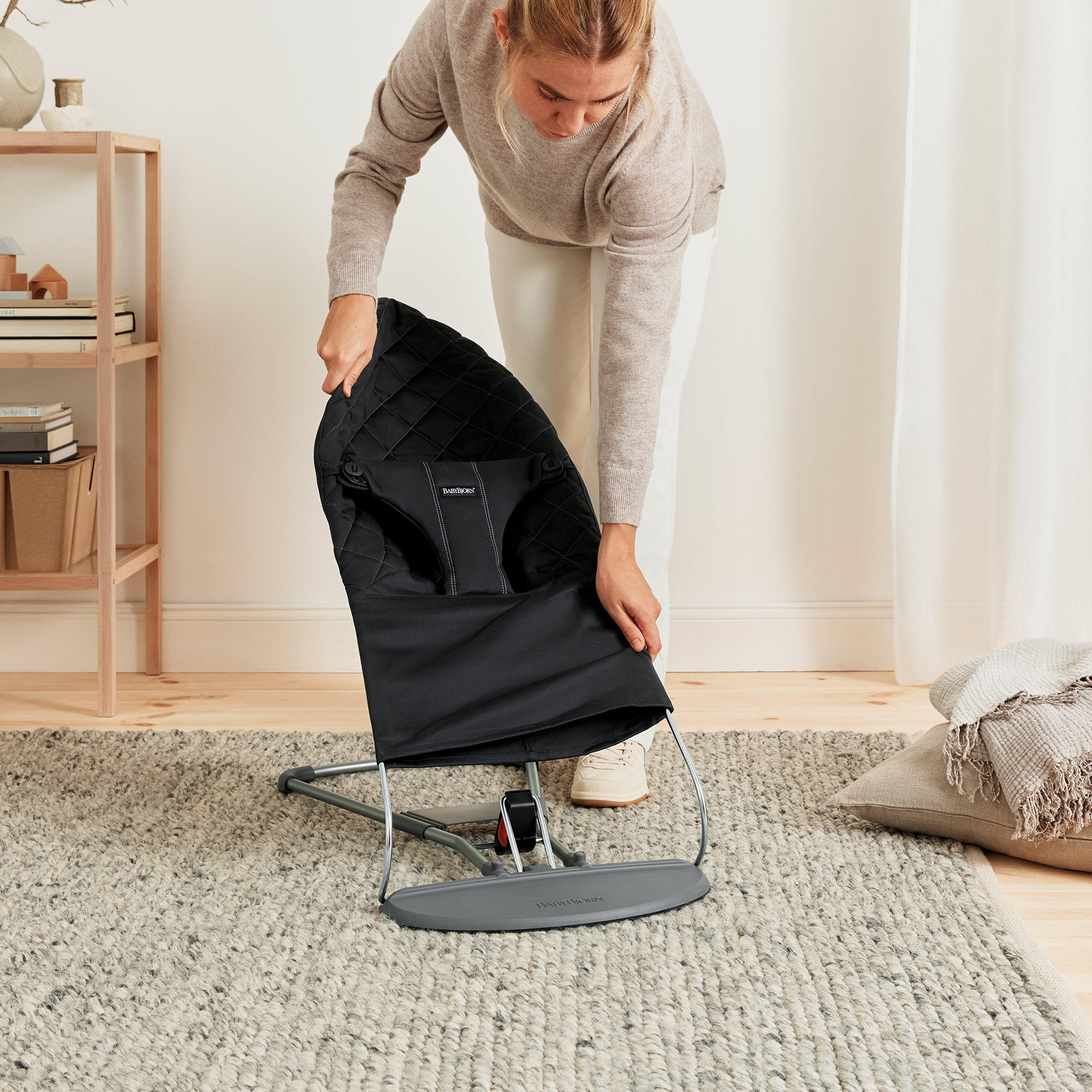 SALE Babywippen, BABYBJÖRN, Schwarz – Produktansicht