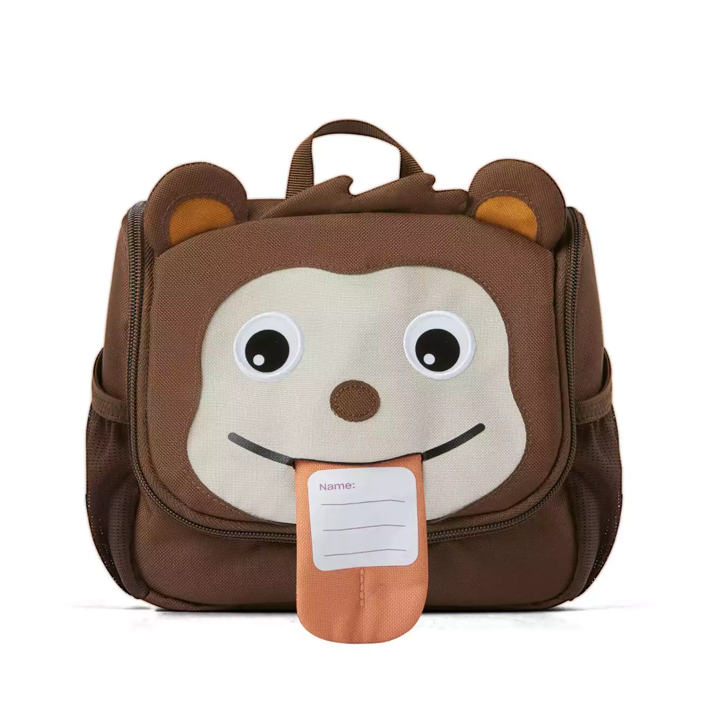 Kinderrucksäcke, Affenzahn, Braun – Produktansicht