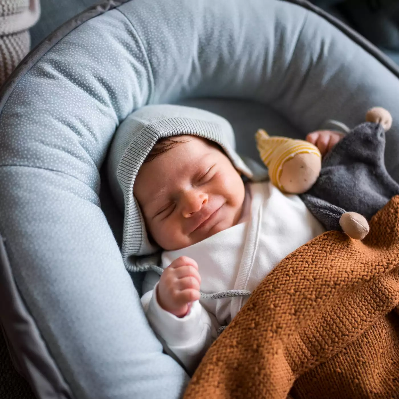 Babymode, People Wear Organic, Grau – Produktansicht