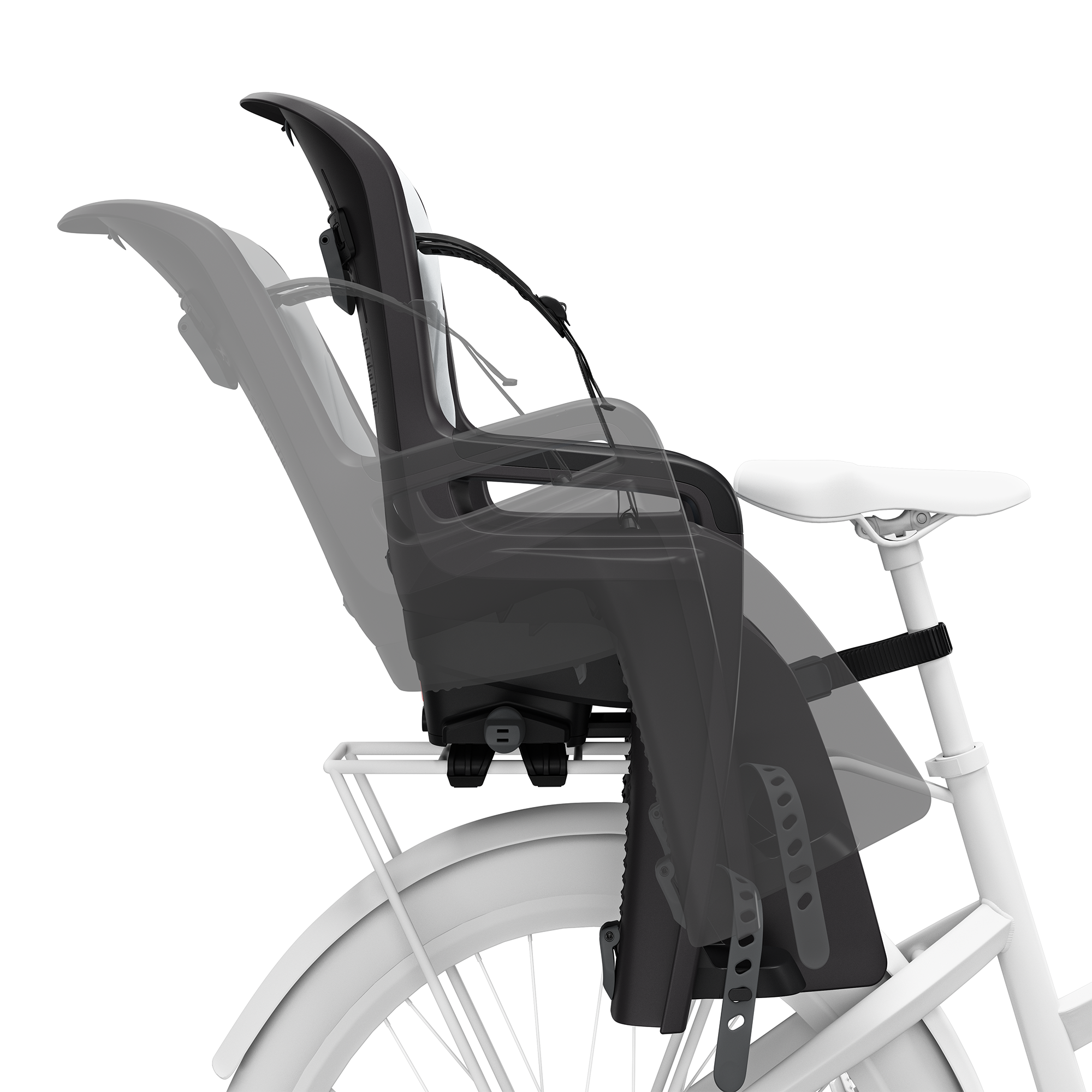 Fahrradsitze, THULE, Grau – Produktansicht
