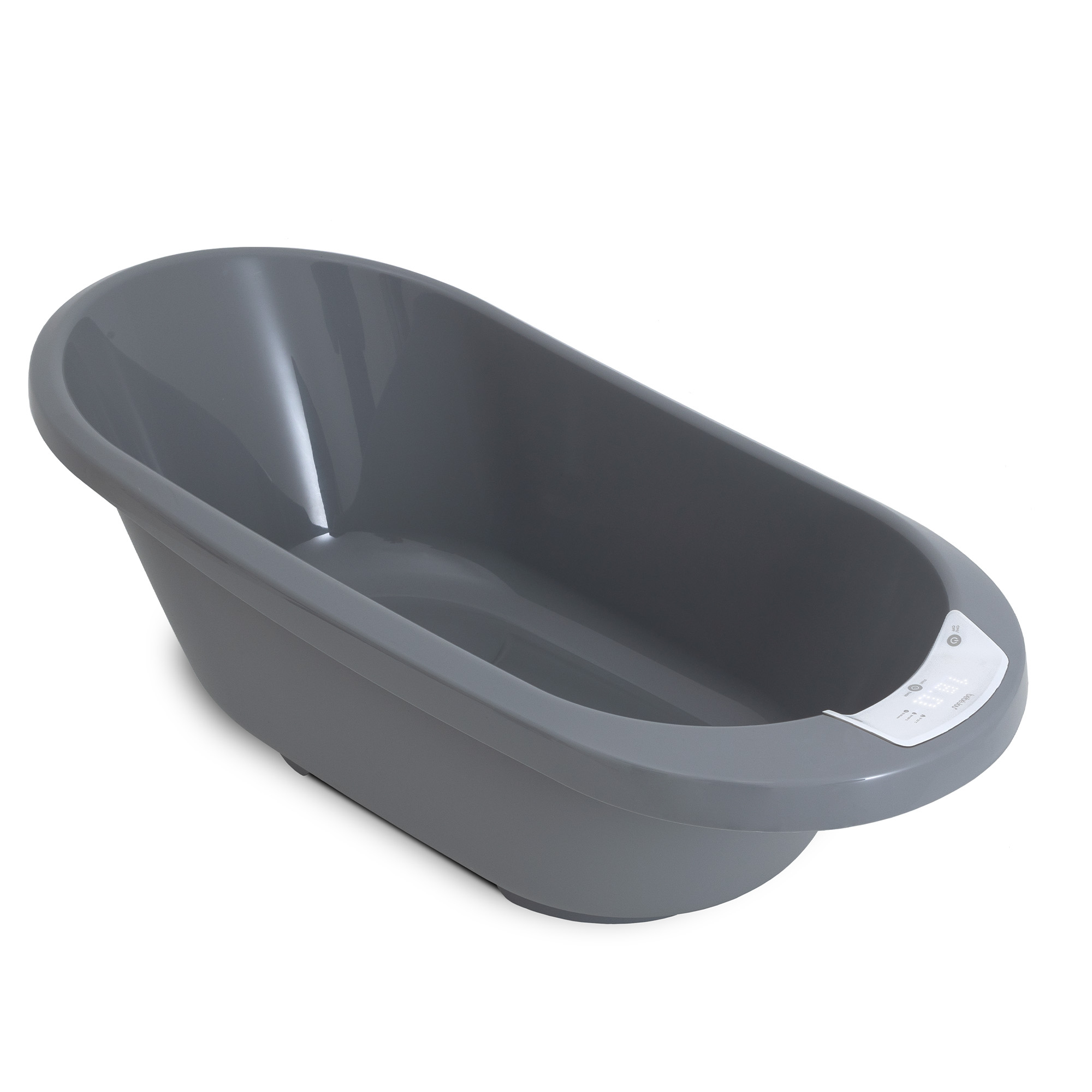 Badewannen, bébé-jou, Grau – Besonderheit: innovatives digitales Thermometer