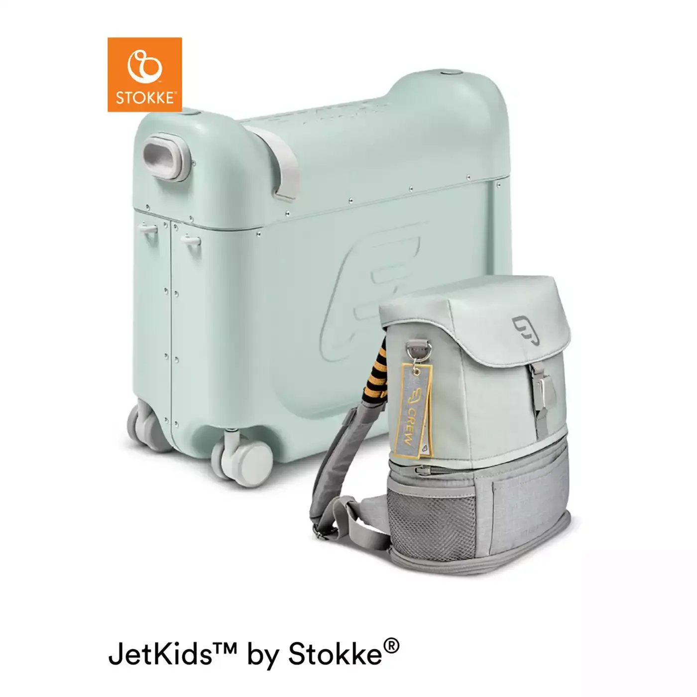 Jetkids™ Bundle BedBox™ & Crew Back Pack Green Aurora STOKKE Grün 2000580145724 3