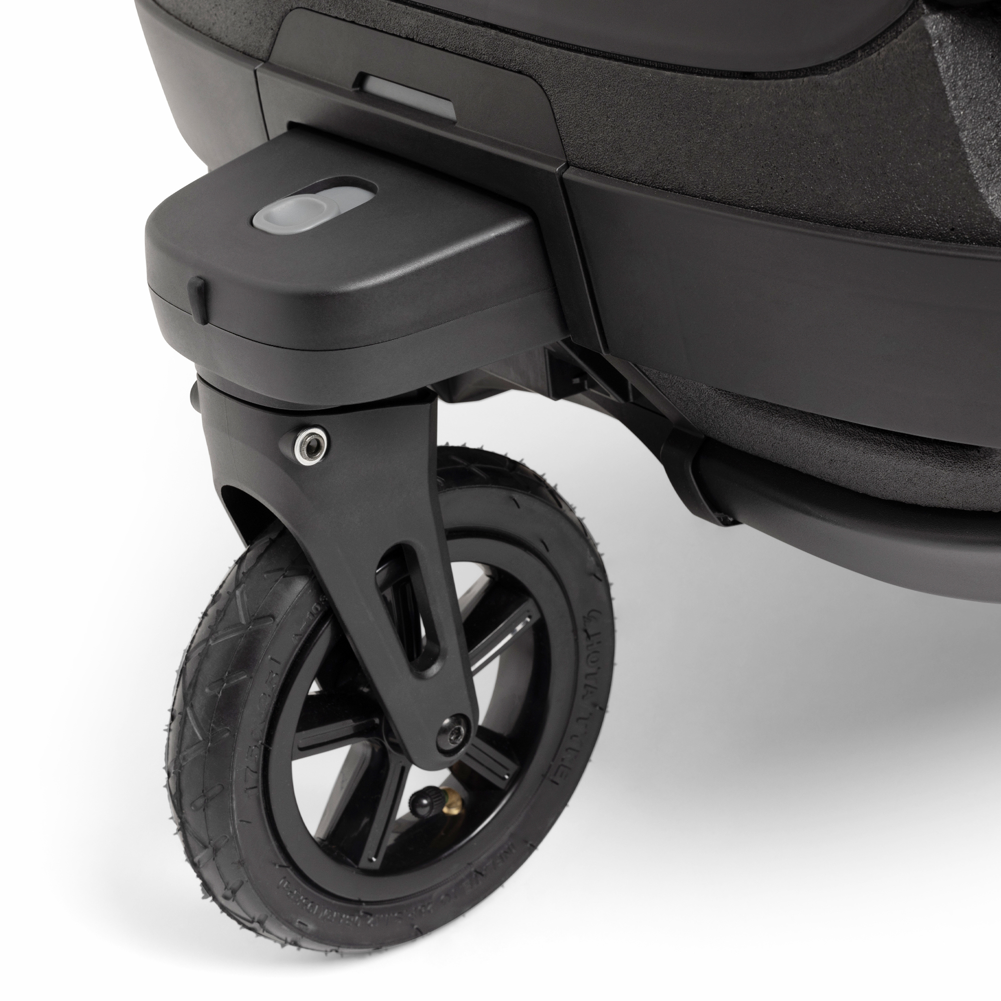 Fahrradanhänger, hamax, Schwarz – Produktansicht