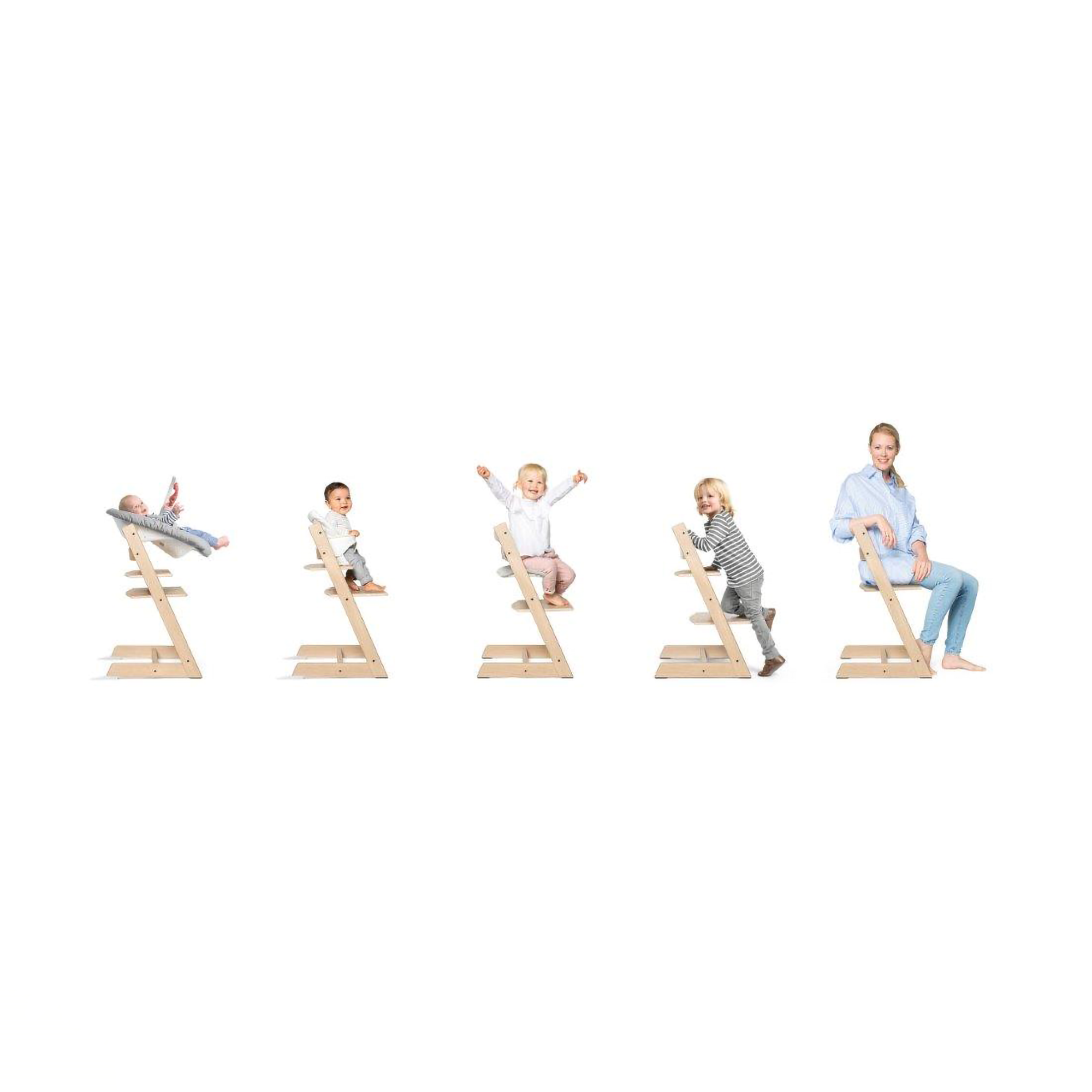 Treppenhochstühle, STOKKE, Grün – Produktansicht
