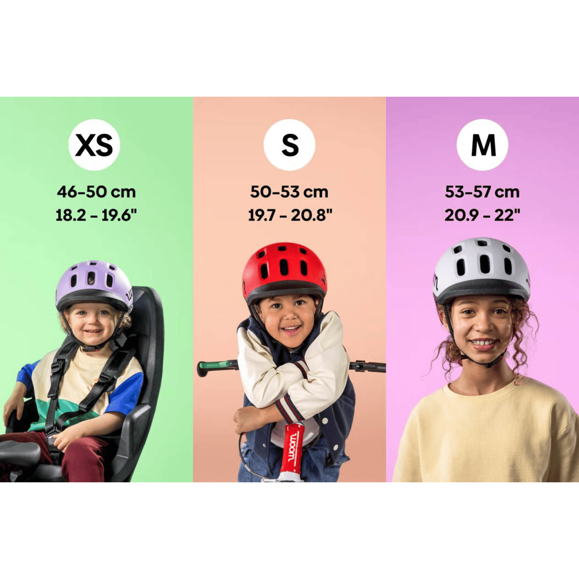 Fahrradhelme, Woom, Lila – Produktansicht