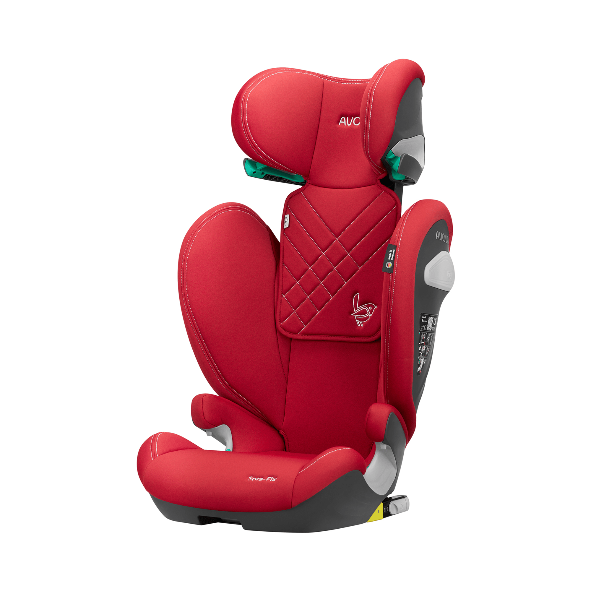 Kindersitze 15-36 kg, Gruppe 2/3, AVOVA, Rot – Produktansicht