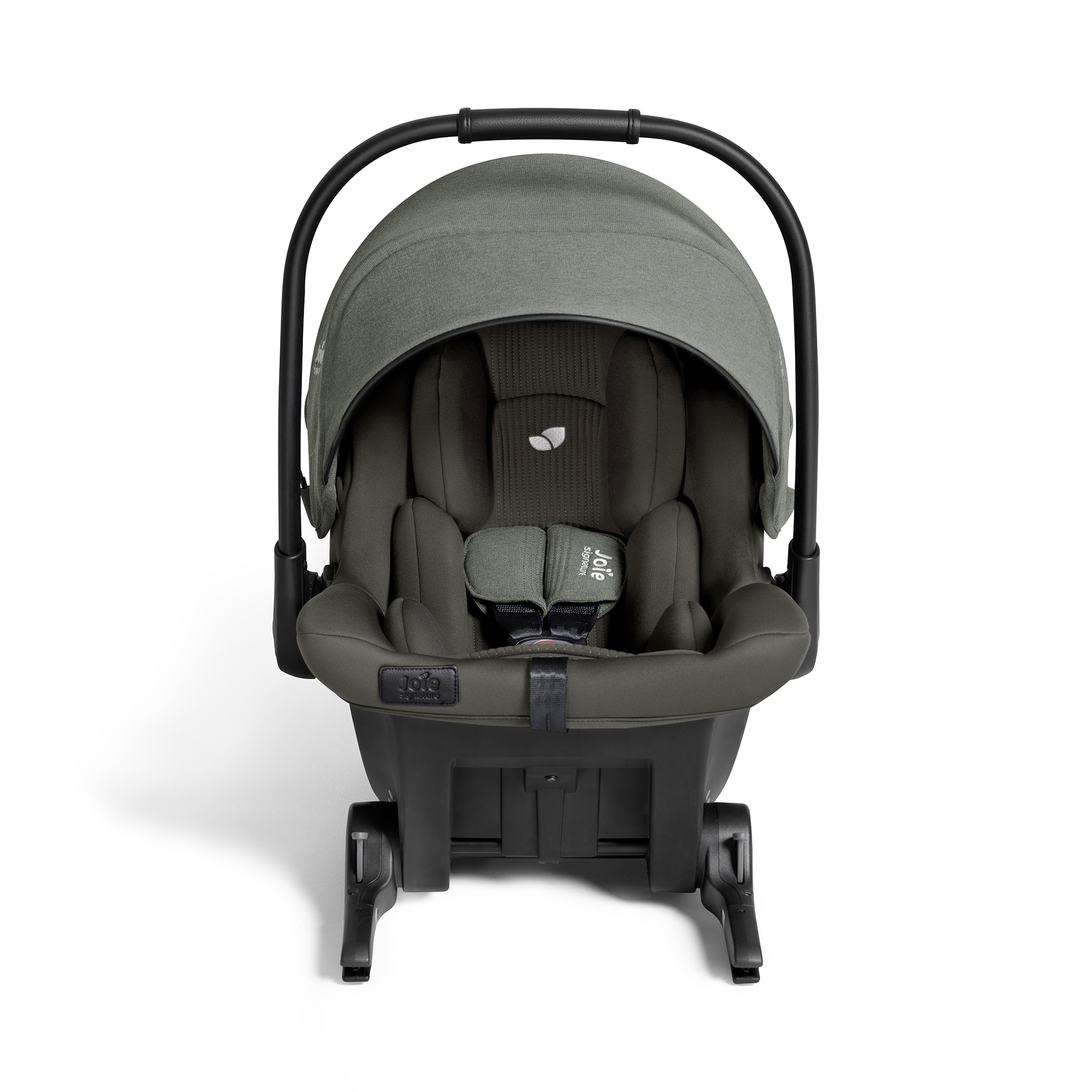 Babyschalen 0-13 kg, Gruppe 0+, Joie signature, Grün – Besonderheit: ab Geburt bis ca. 12 Monate (ca. 75 cm, max. 13 kg)