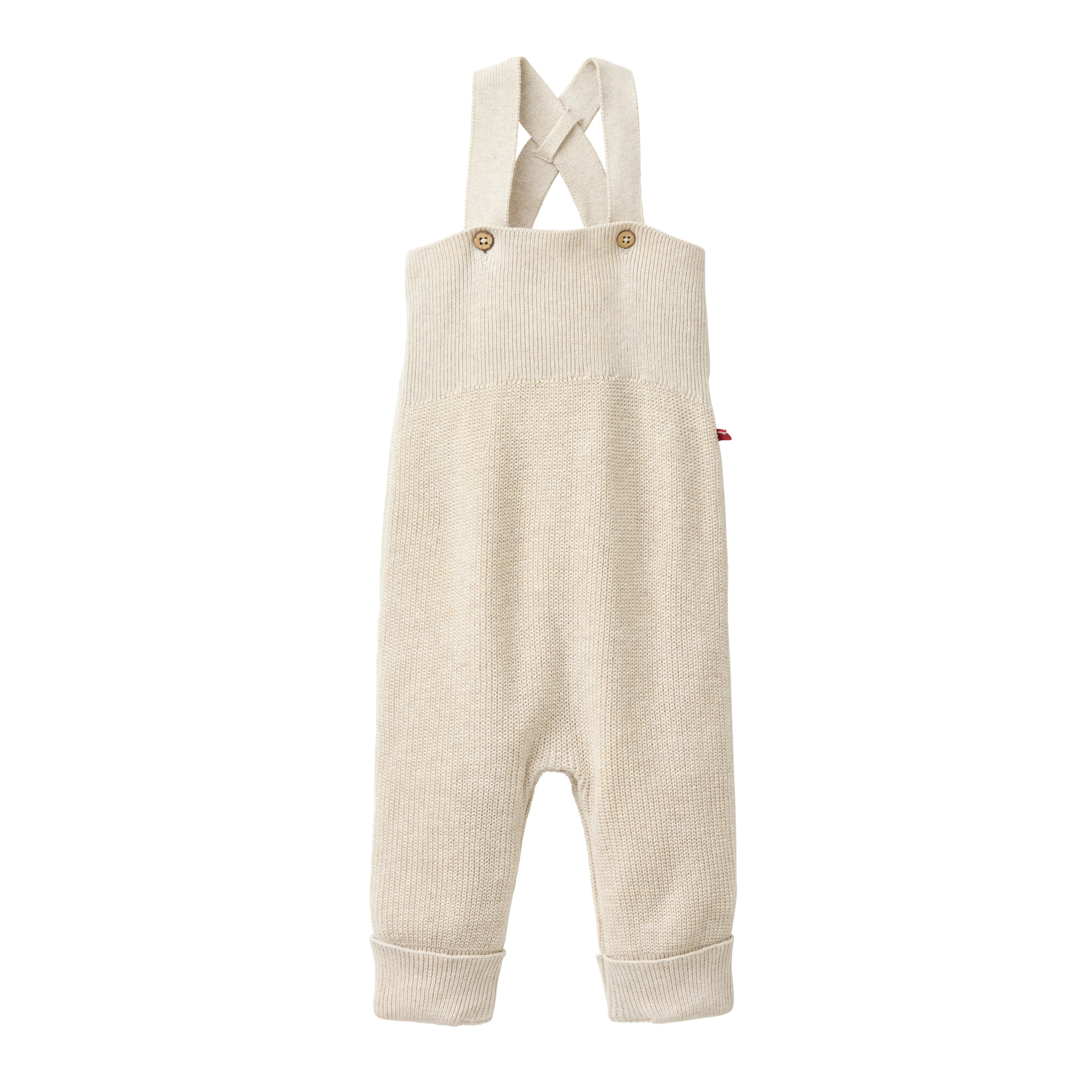 Latzhosen, People Wear Organic, Beige – Produktansicht