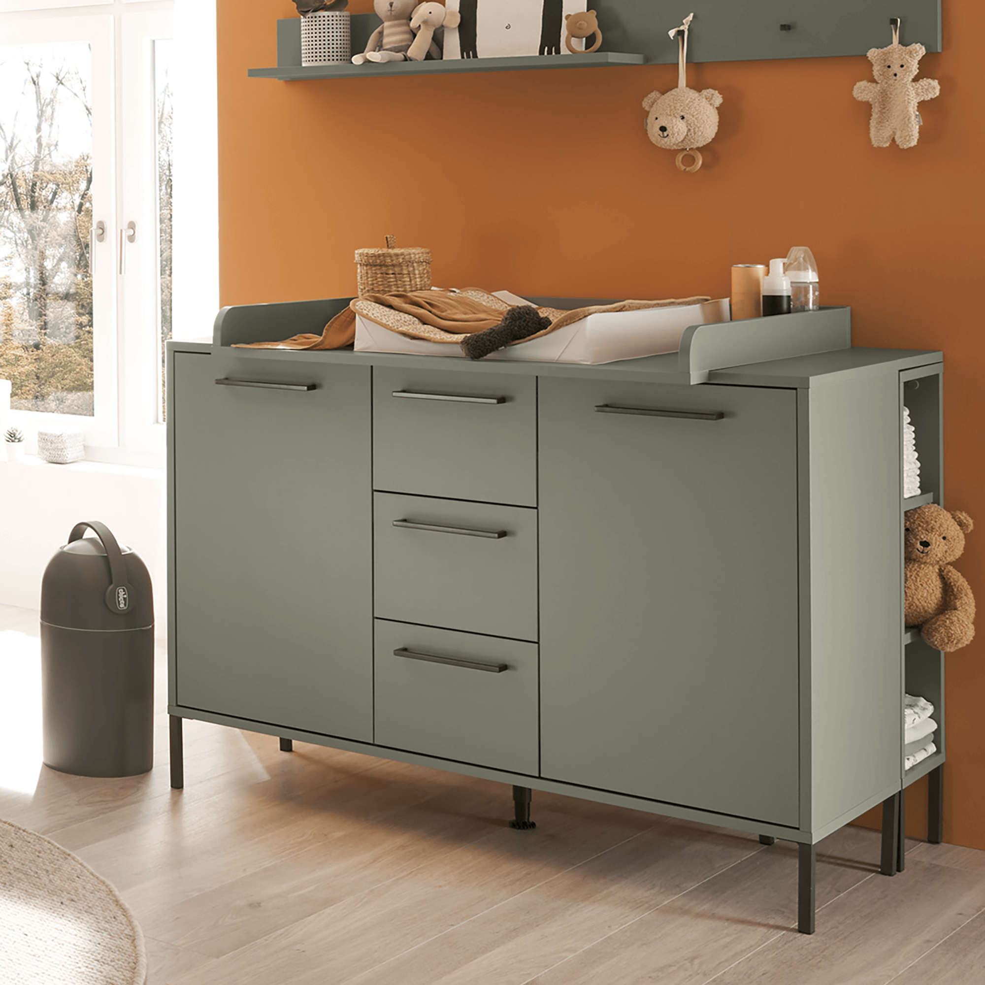 Babyzimmer Sets, Mäusbacher, Grün – Produktansicht