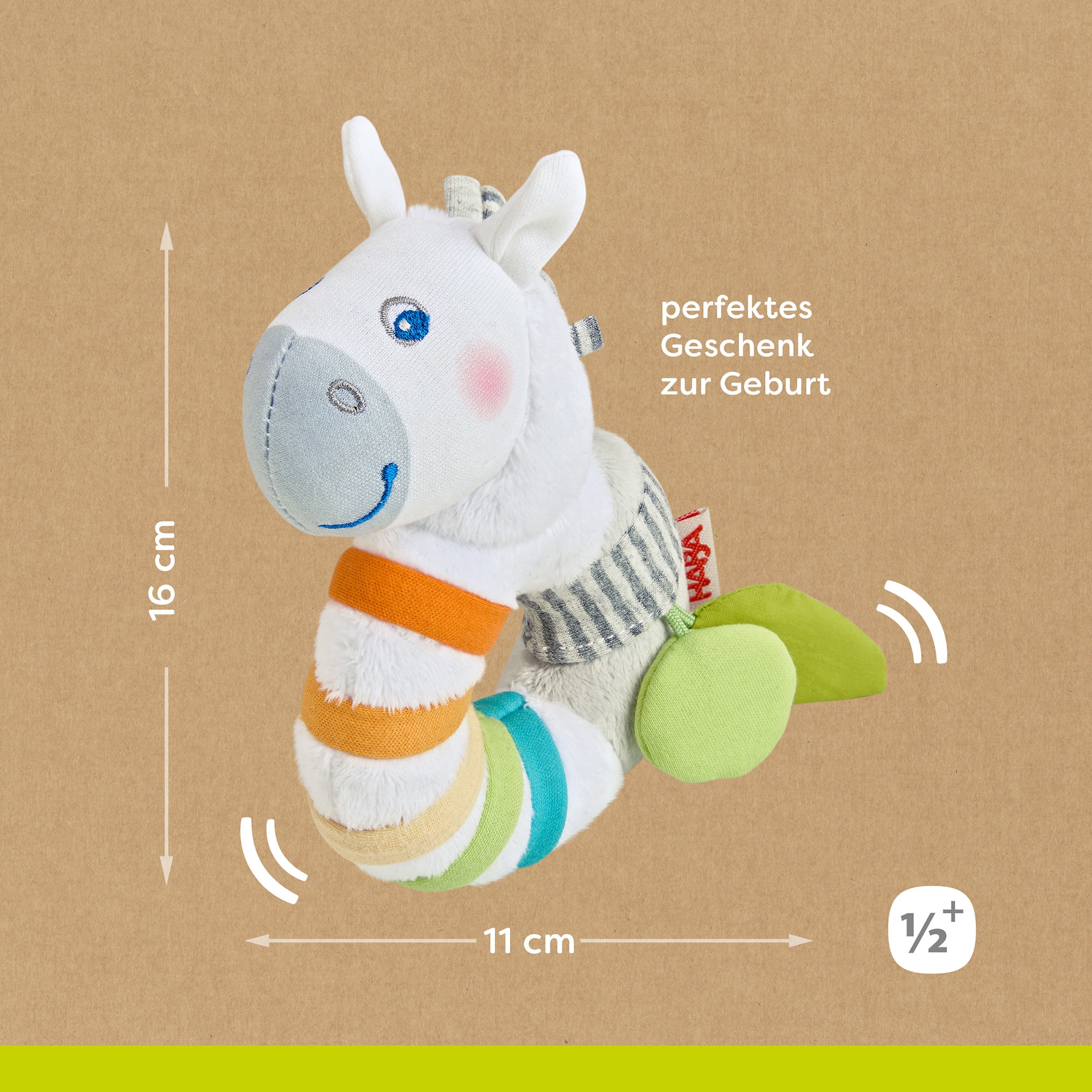 Rasseln & Greiflinge, HABA, Weiß – Produktansicht