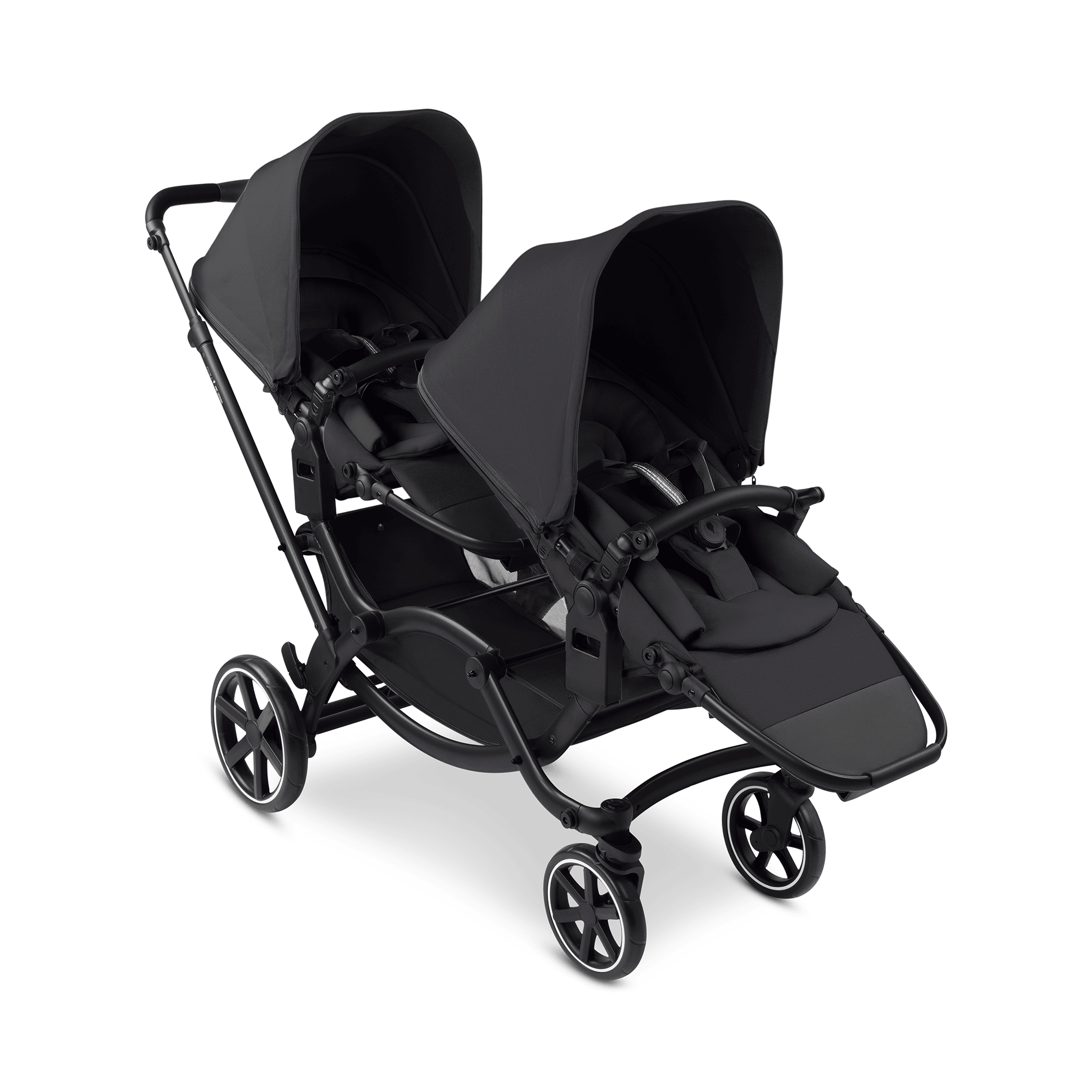 Zwillingswagen & Geschwisterwagen, ABC DESIGN, Schwarz – Produktansicht