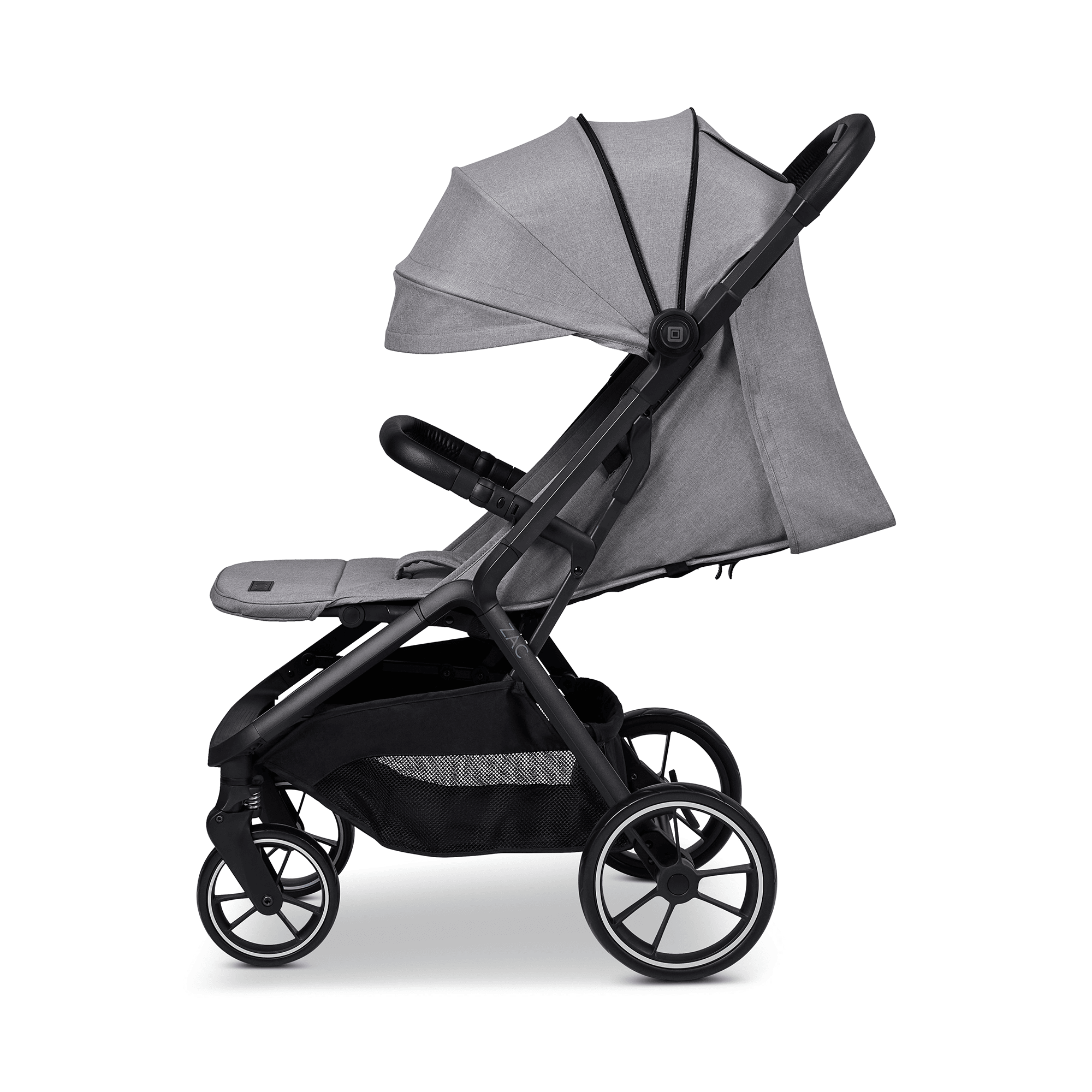 Buggys mit Liegefunktion, MOON, Grau – Produktansicht