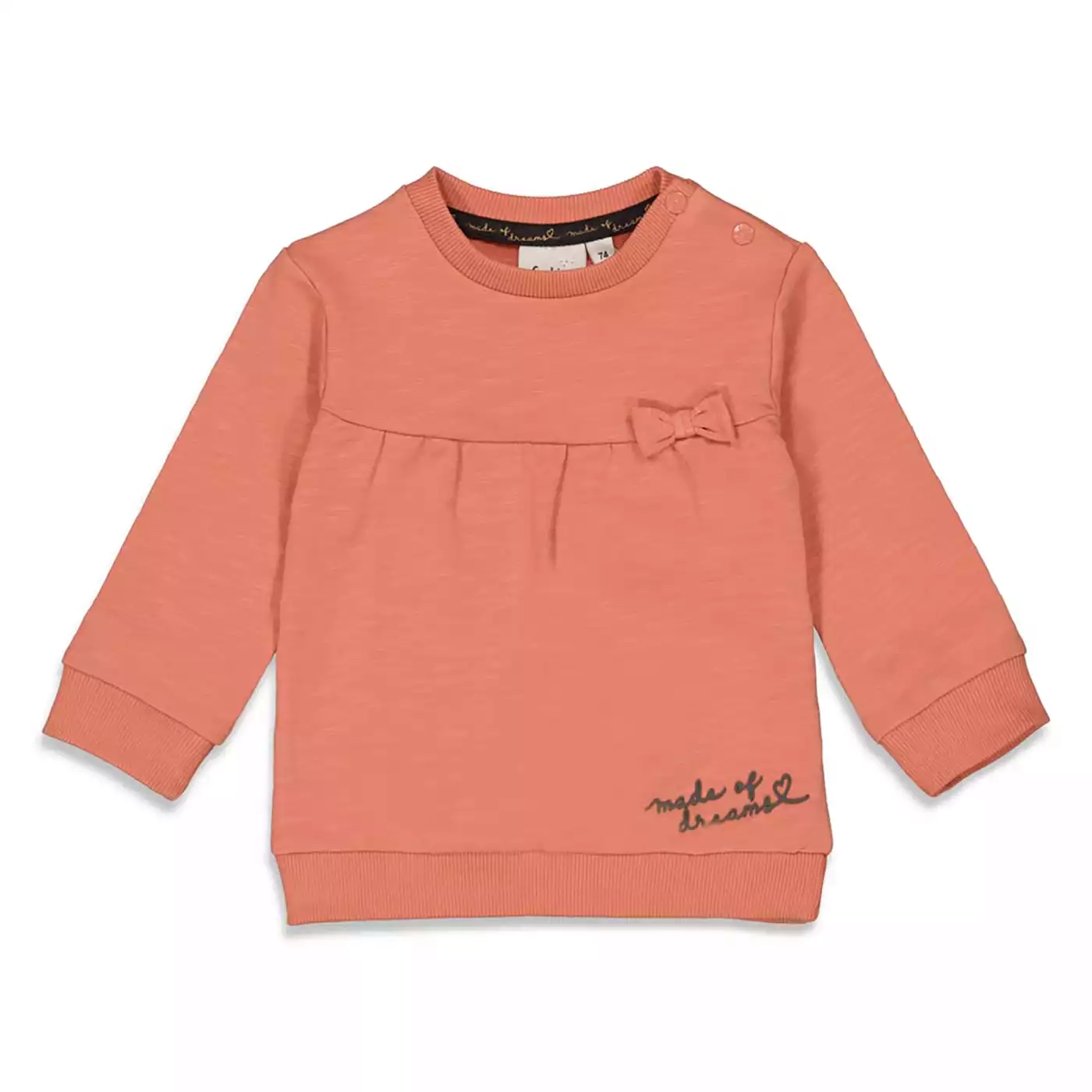 Pullover & Sweatshirts, FEETJE, Pink – Besonderheit: mit kleiner Schleife