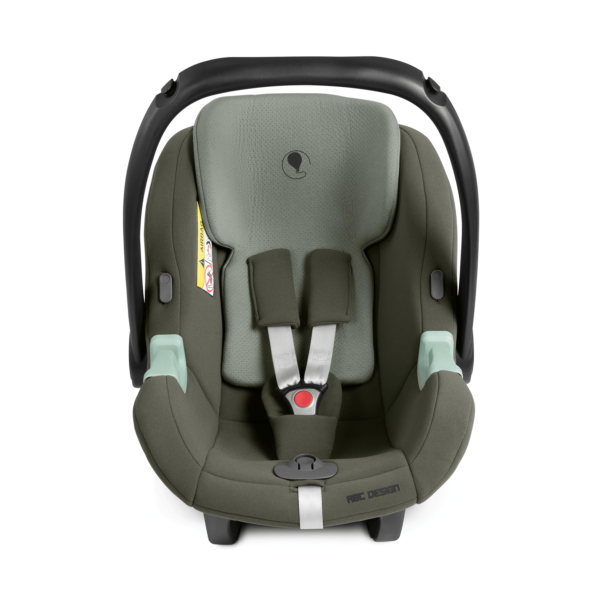 Babyschalen 0-13 kg, Gruppe 0+, ABC DESIGN, Grün – Produktansicht