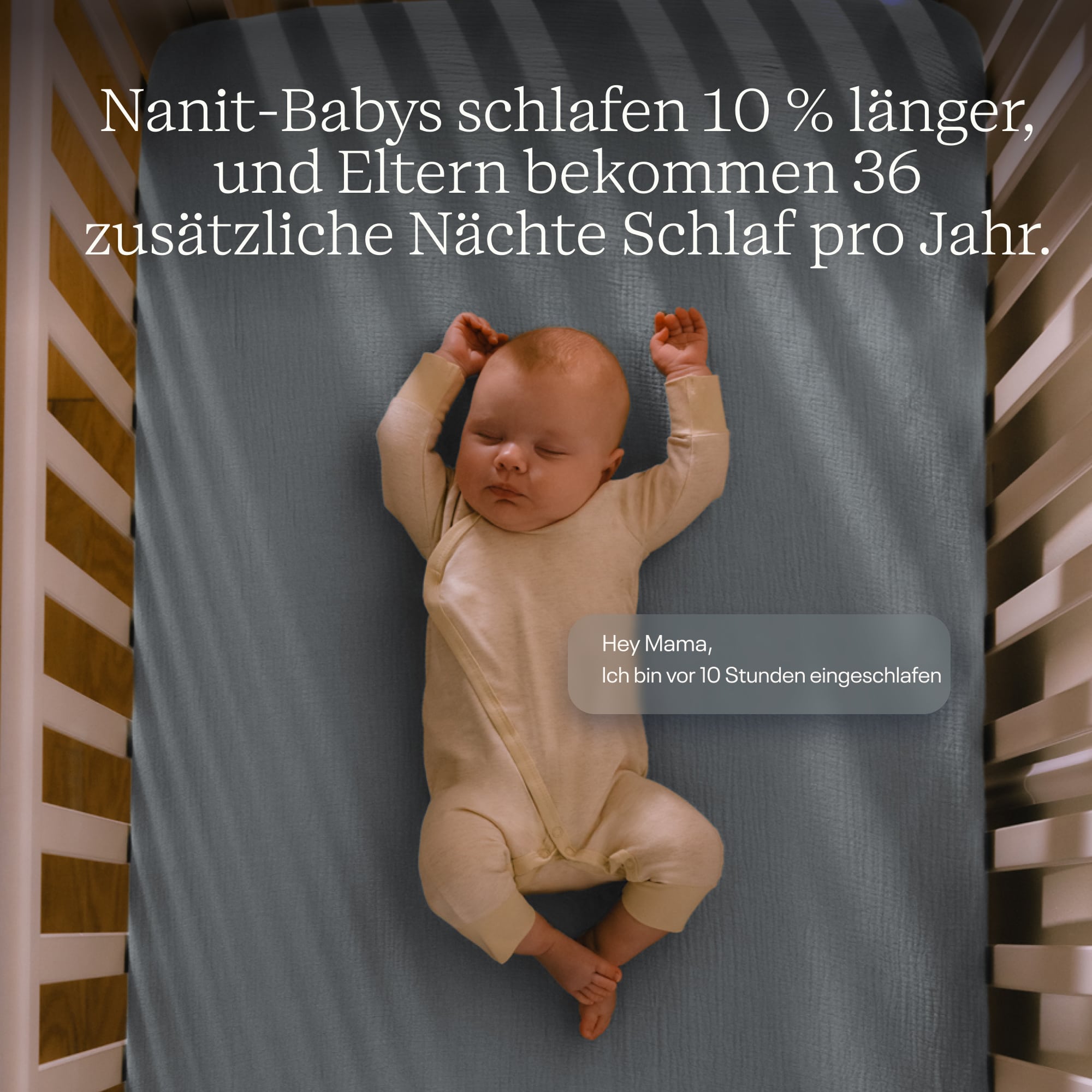 Babyphone, Nanit, Weiß – Produktansicht
