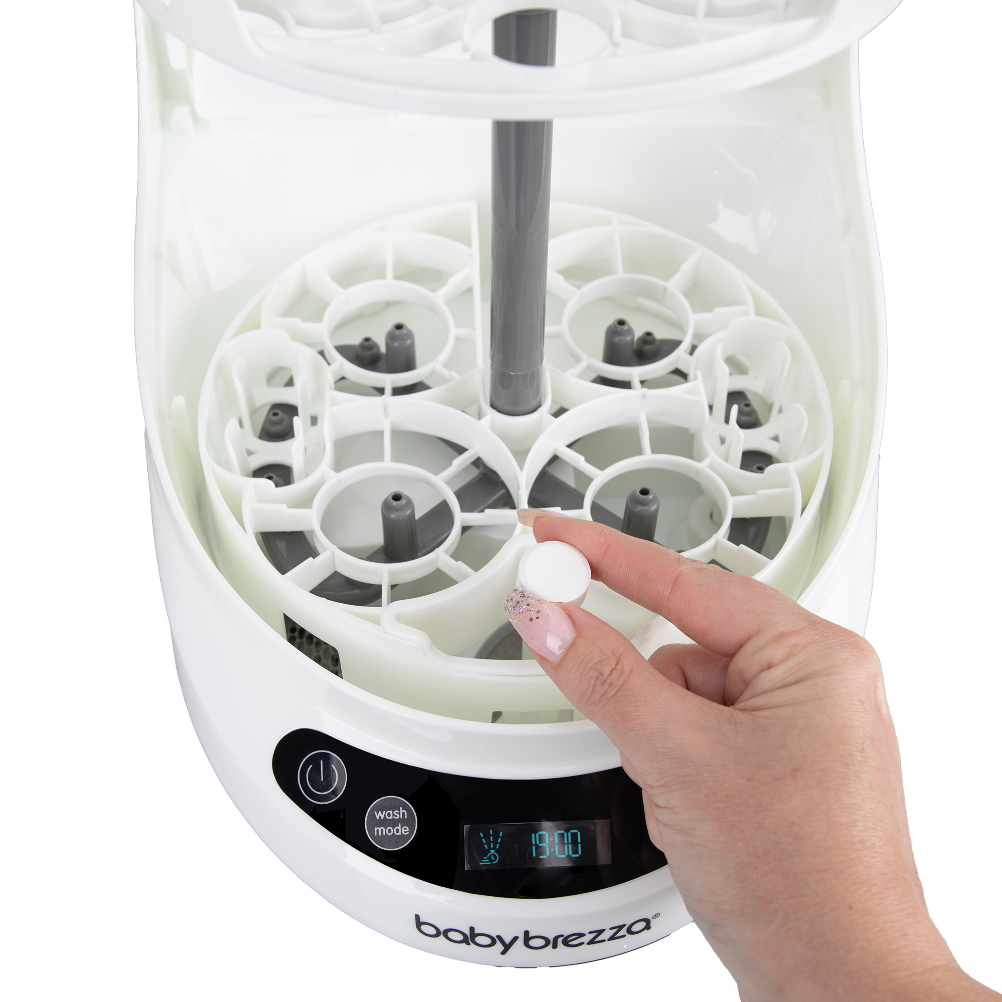Vaporisatoren, babybrezza, Weiß – Produktansicht