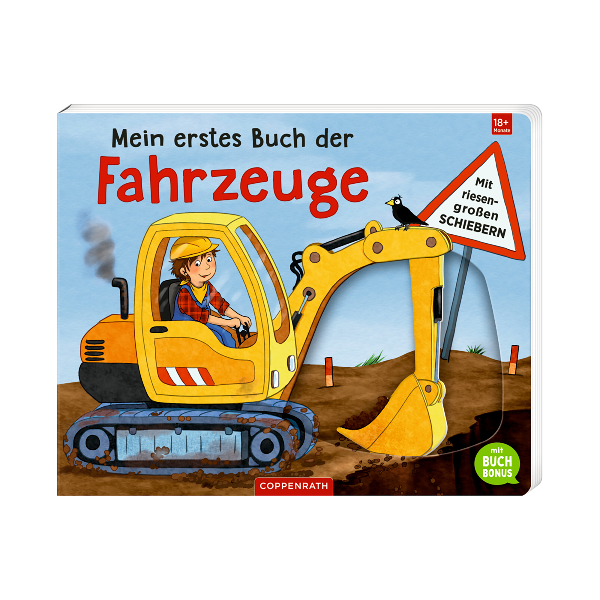 Bilderbücher, COPPENRATH, Mehrfarbig – Besonderheit: mit riesengroßen, stabilen Schiebern, um Fahrzeuge in Bewegung zu setzen