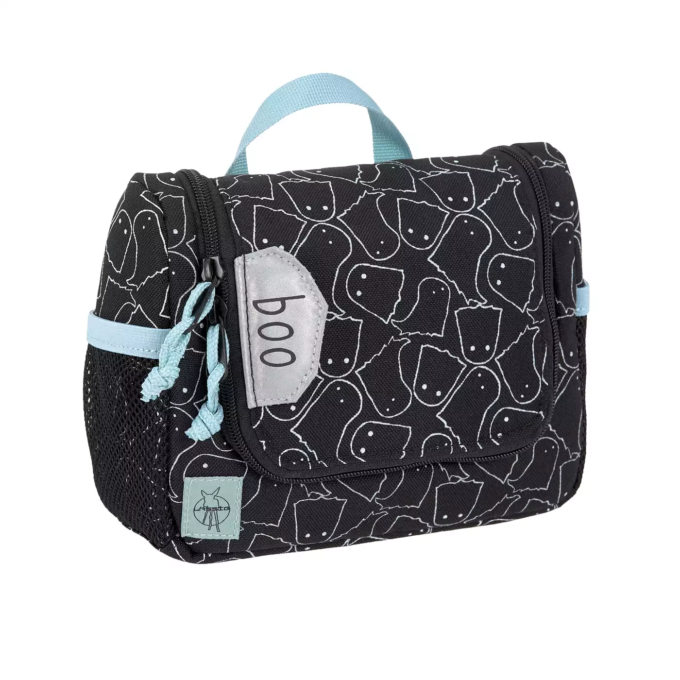 Kulturtasche Mini Washbag Spooky Black LÄSSIG Schwarz Blau 2000575387306 3