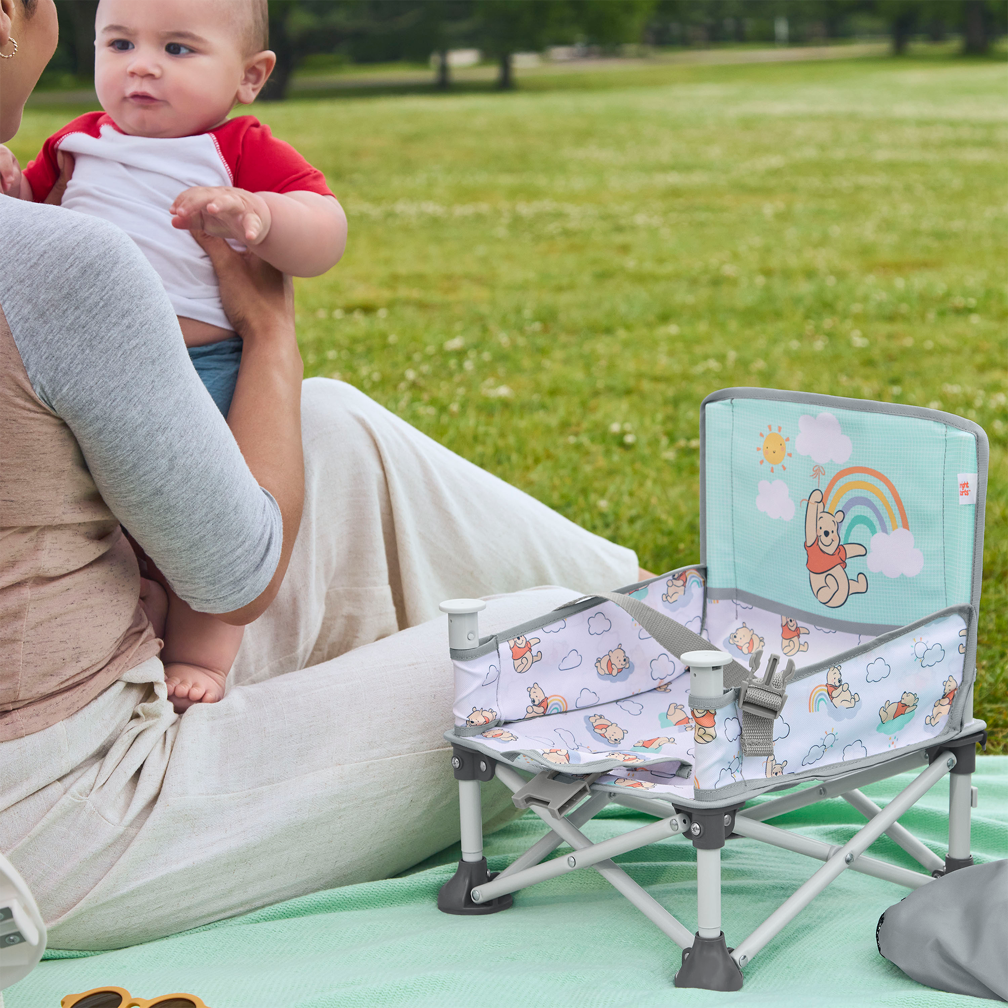 Reisehochstühle, BrightStarts, Grau – Produktansicht