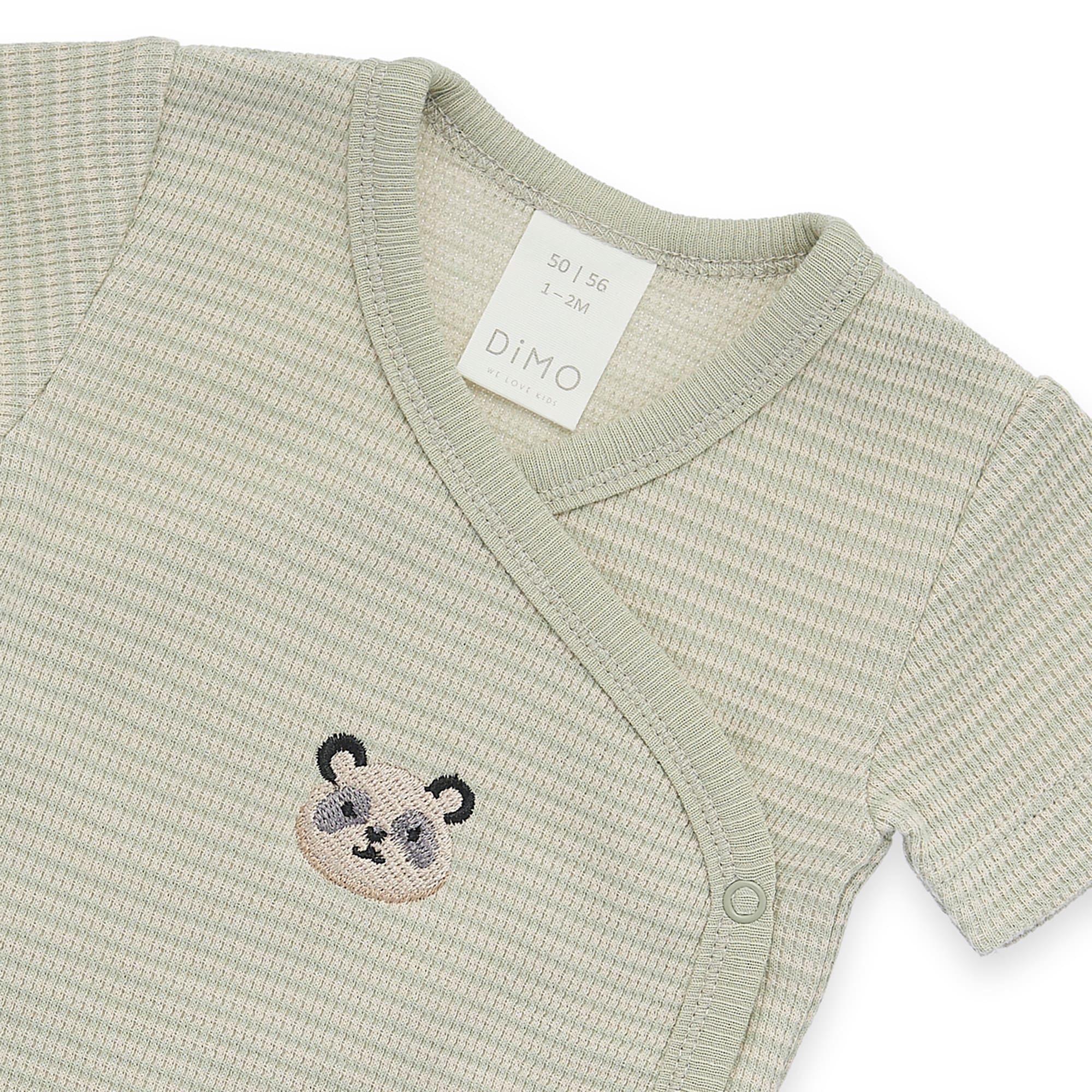 Wickelbodys, DIMO, Grün – Besonderheit: aus 100% Baumwolle