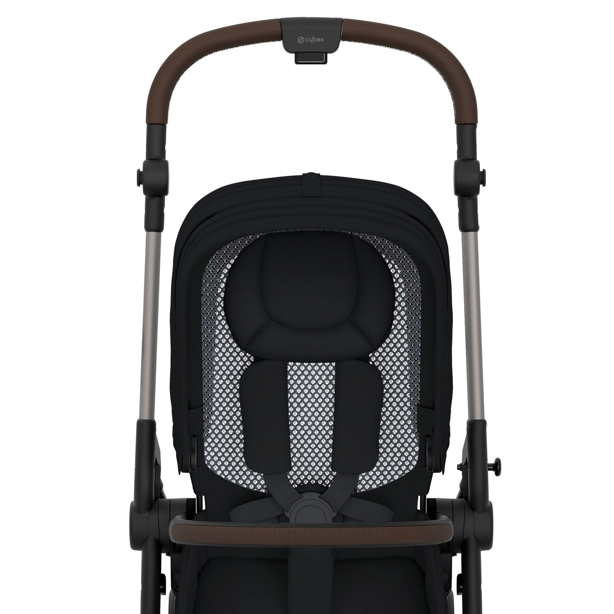 Kombi-Kinderwagen, cybex, Schwarz – Produktansicht