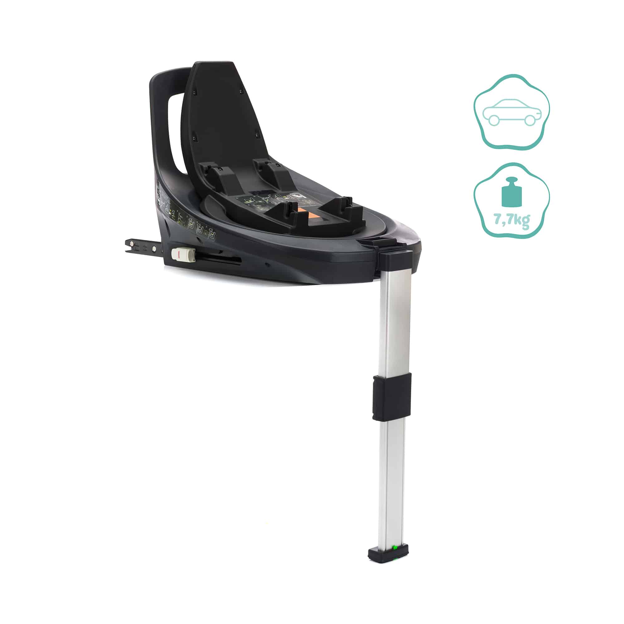 Babyschalen 0-13 kg, Gruppe 0+, fillikid, Schwarz – Produktansicht