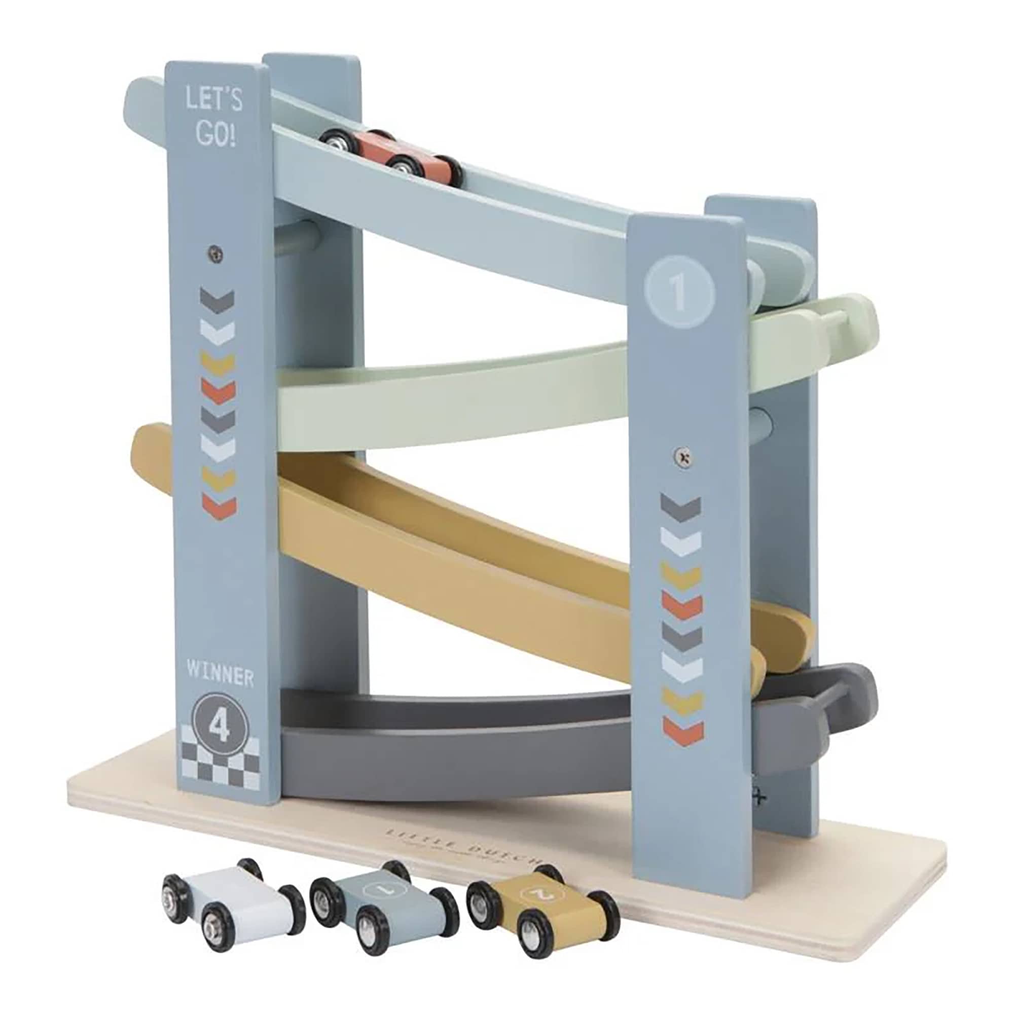 Kugelbahn, LITTLE DUTCH, Blau – Produktansicht