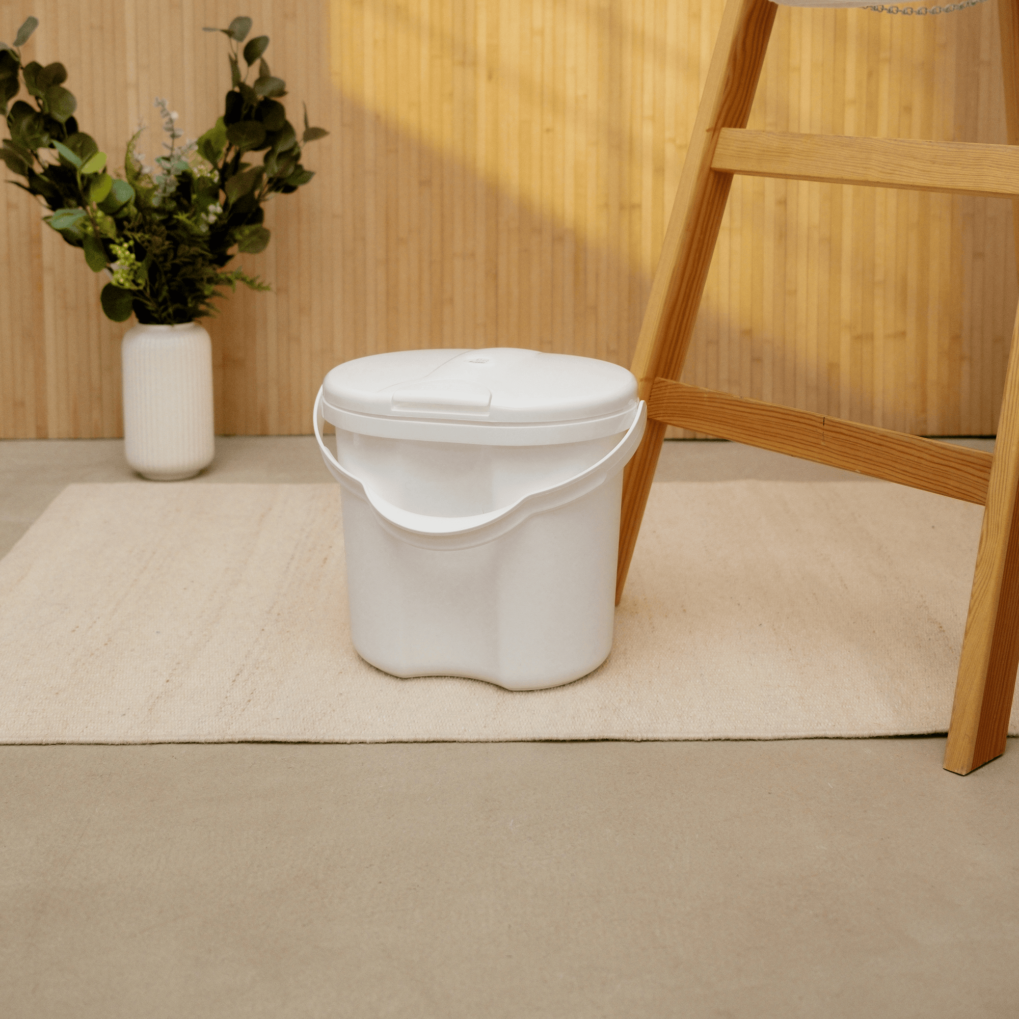 Windeleimer, rotho Babydesign, Weiß – Produktansicht
