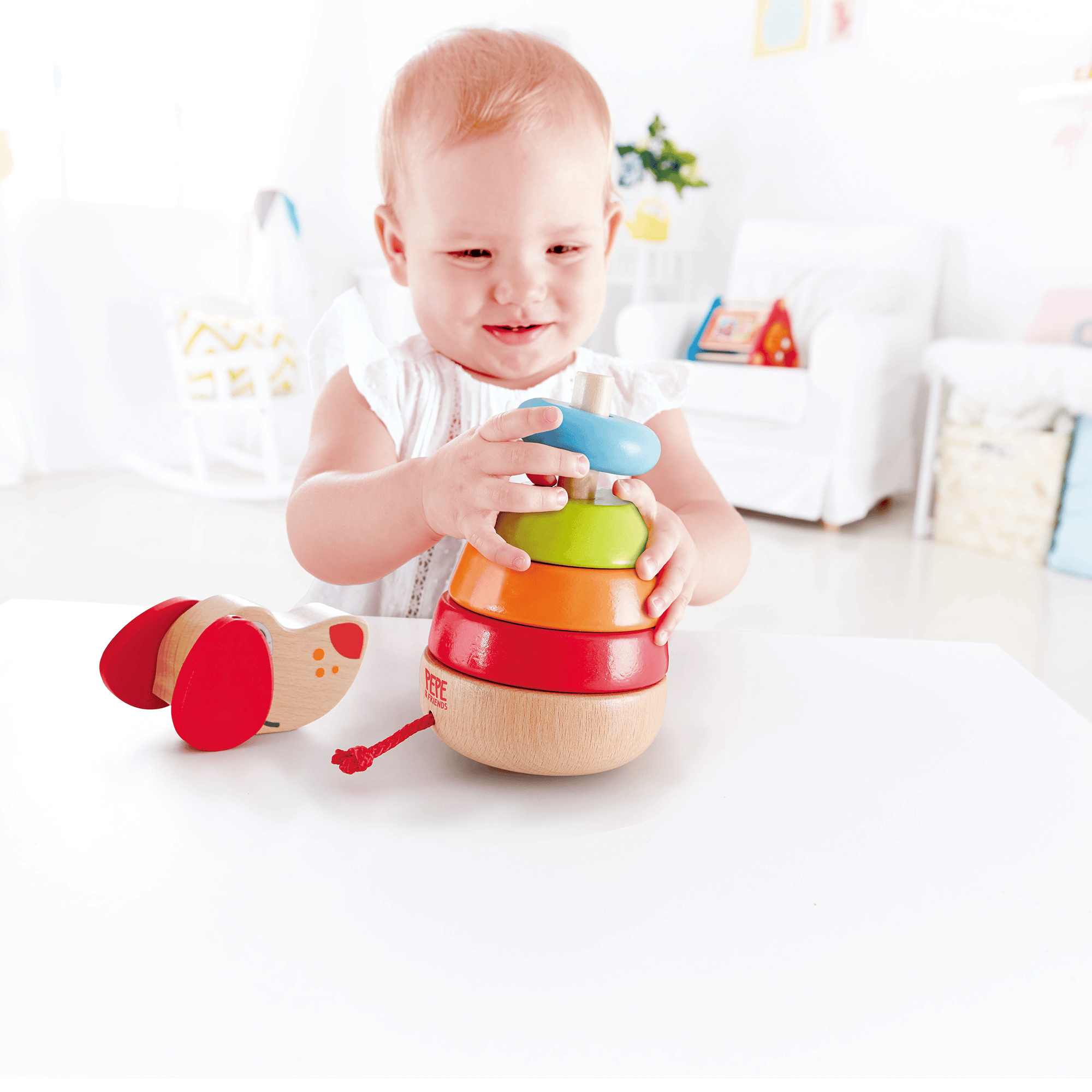 Holzspielzeug, Hape, Mehrfarbig – Produktansicht